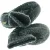 Strikkede tøfler fra Melton (str. Udvendig sal 11 cm)