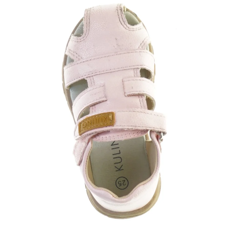 Lyserøde børnesandaler fra Kuling (str. 25)