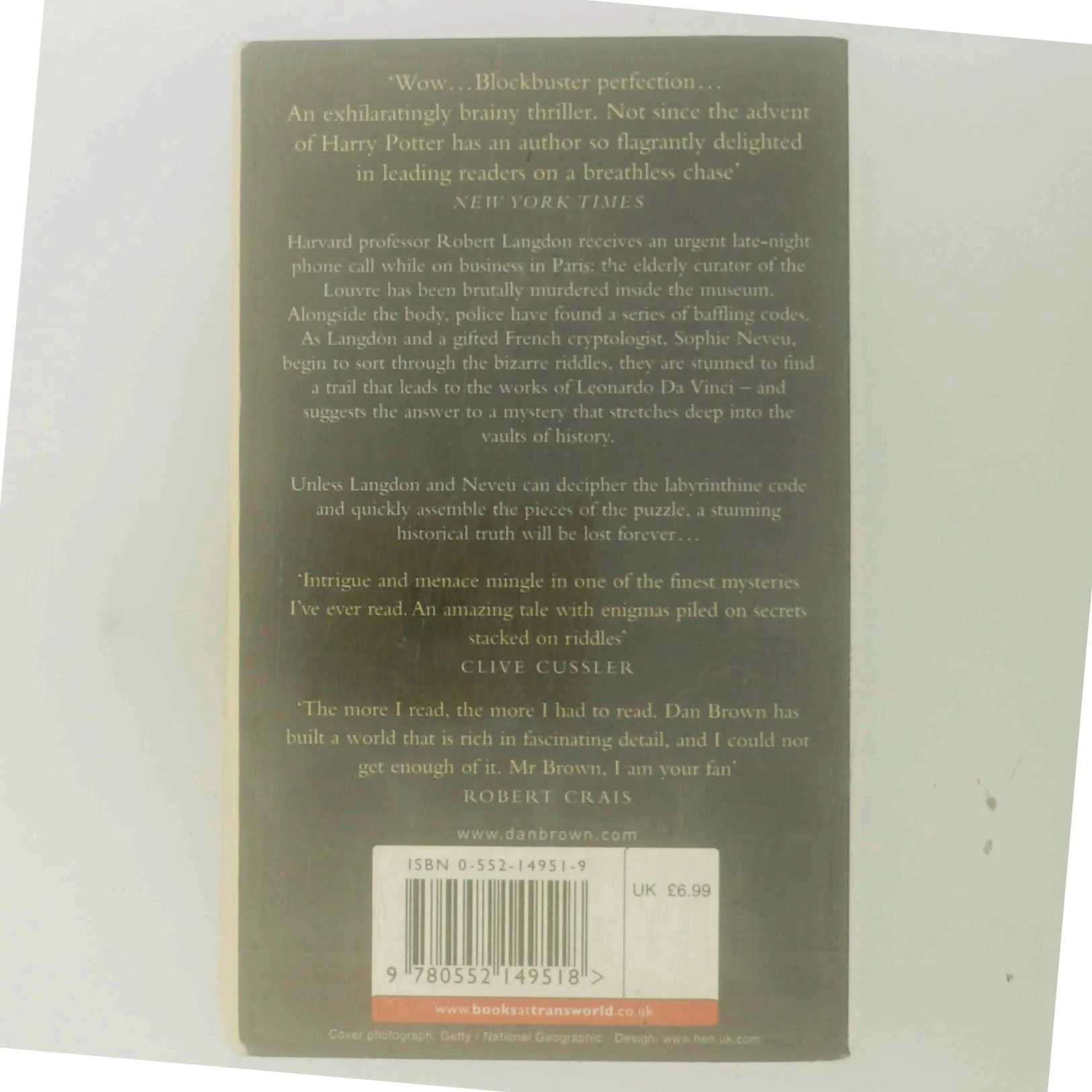 The Da Vinci Code by Dan Brown af Dan Brown (Bog)