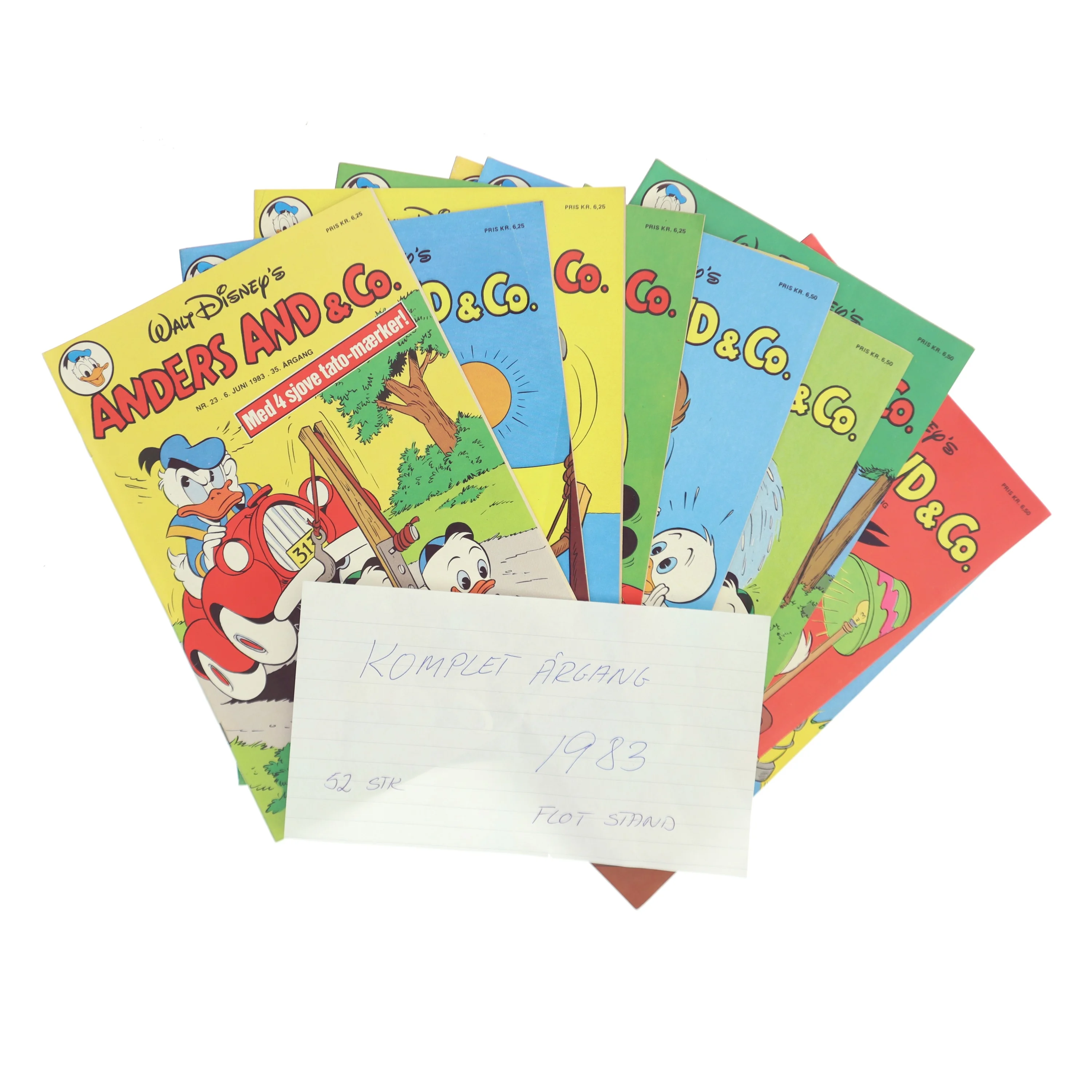 Komplet årgang 1983 Anders And & Co. af Walt Disney (Bog)
