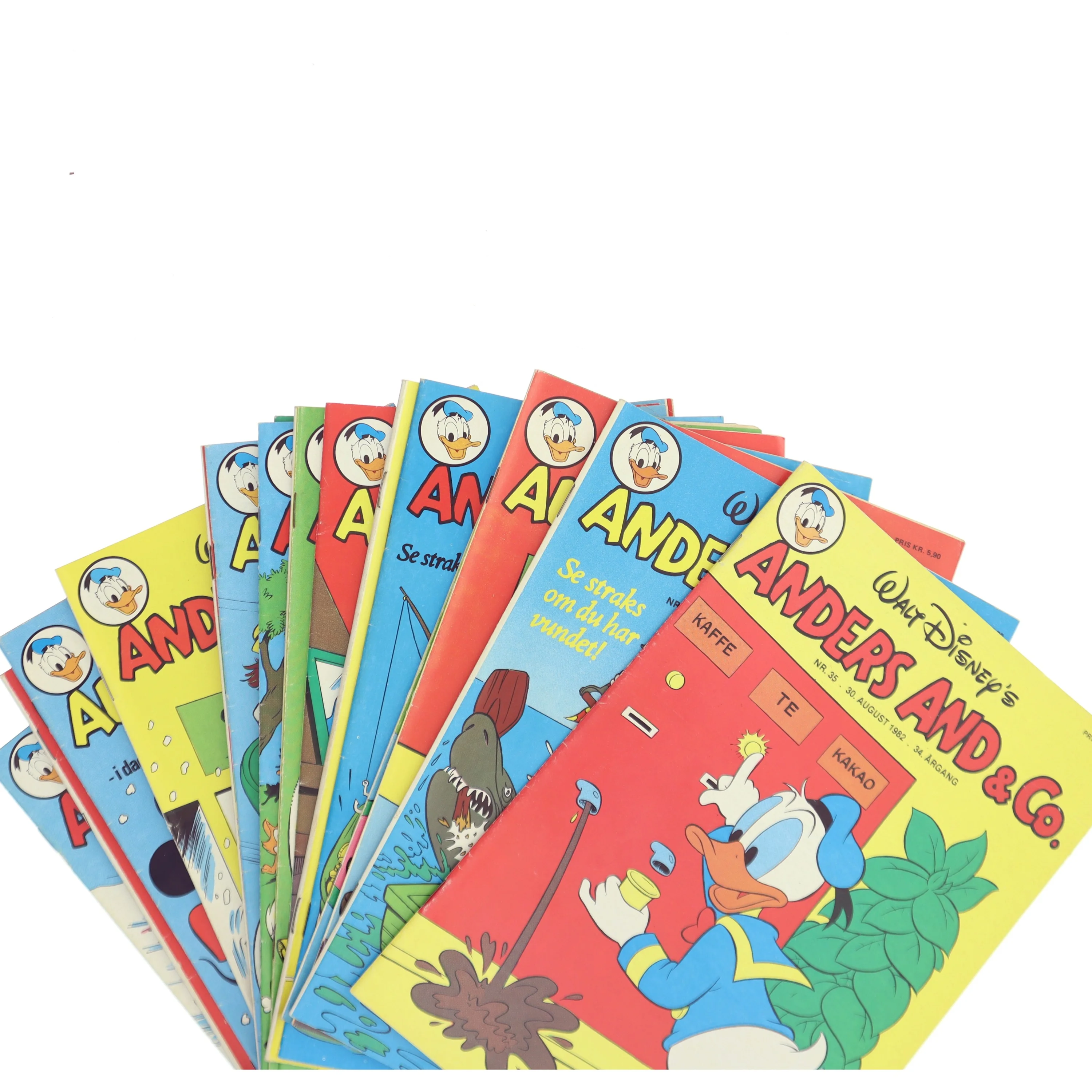 Komplet årgang 1982, Anders And og Co