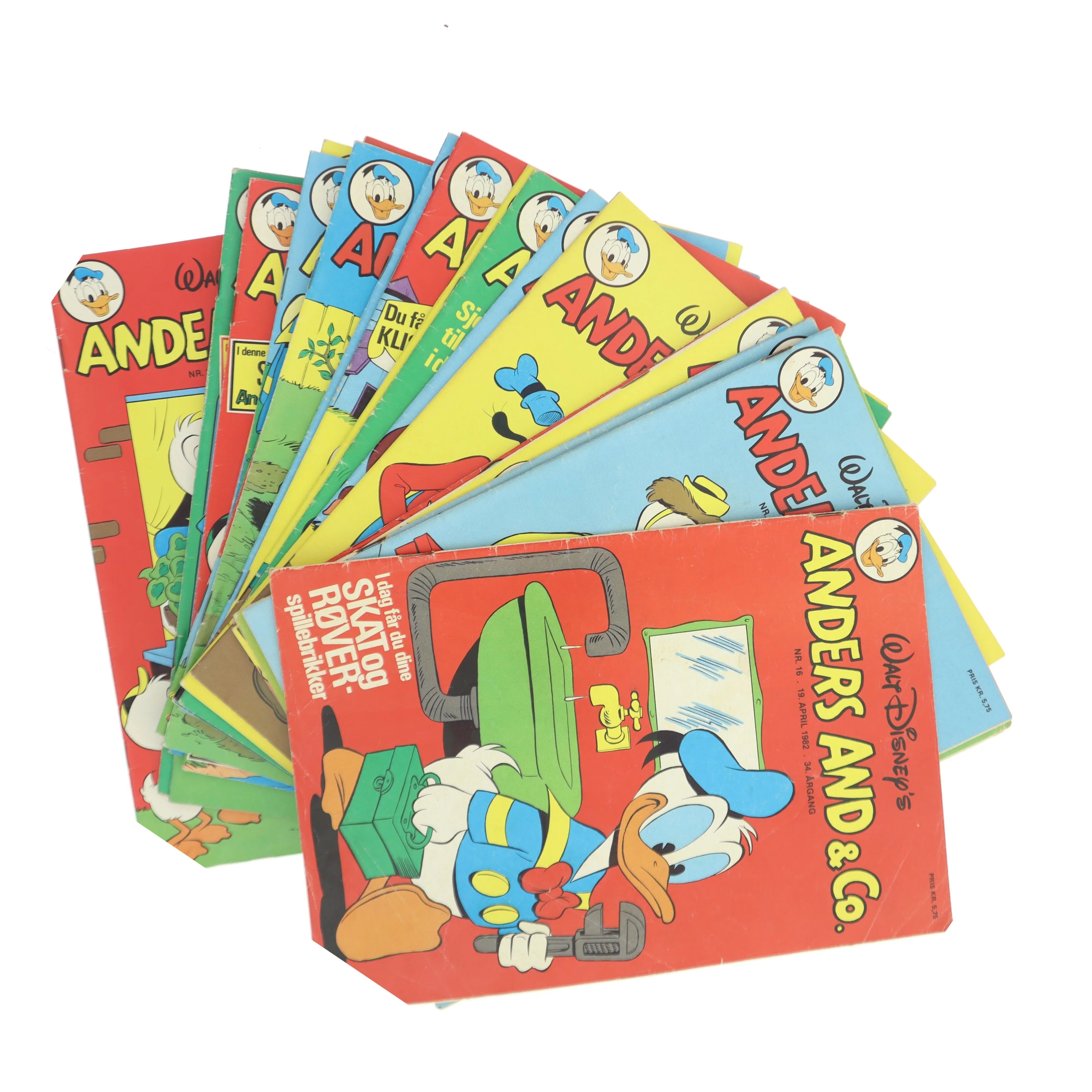 Komplet årgang 1982, Anders And og Co