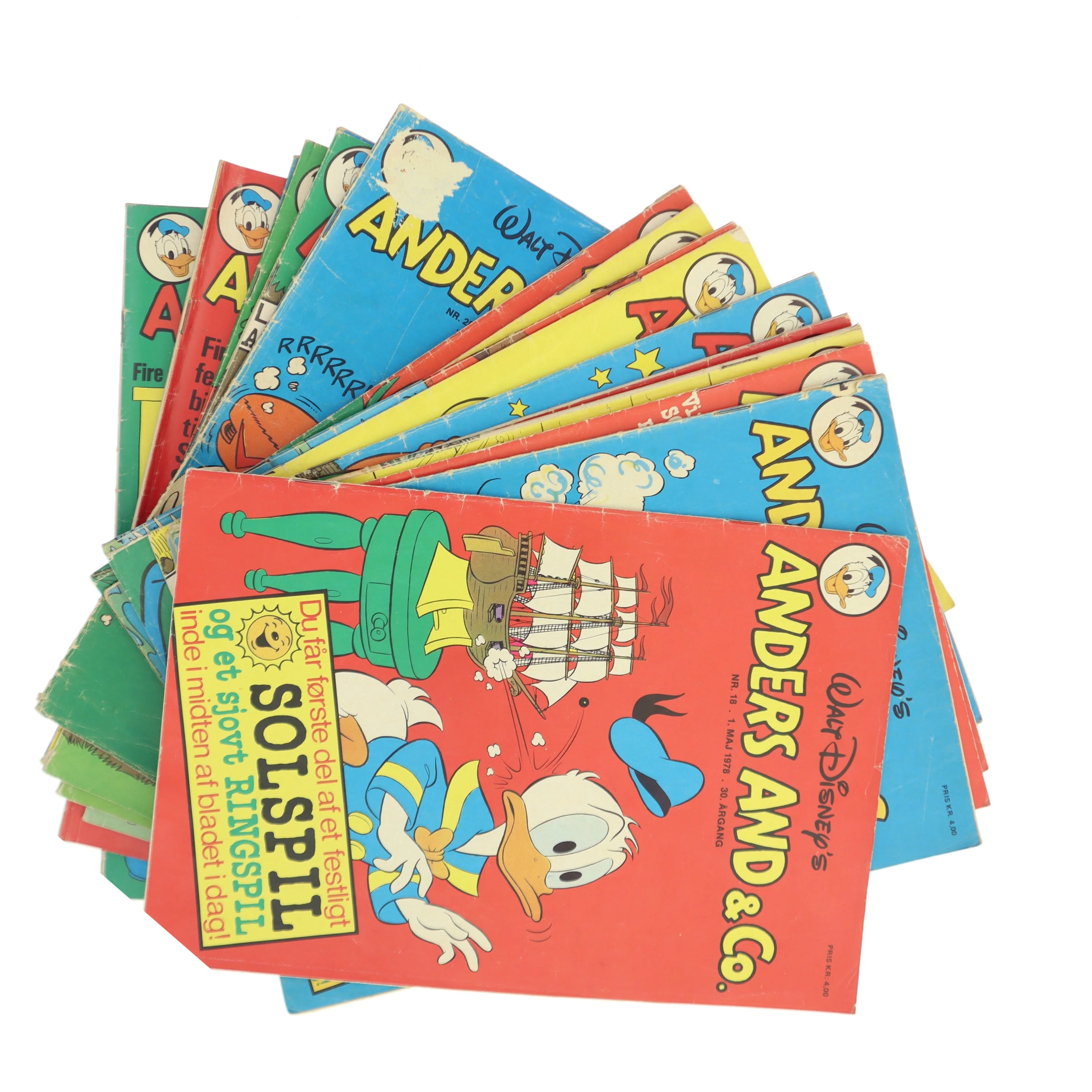 Anders And & Co., Komplet årgang 1978 