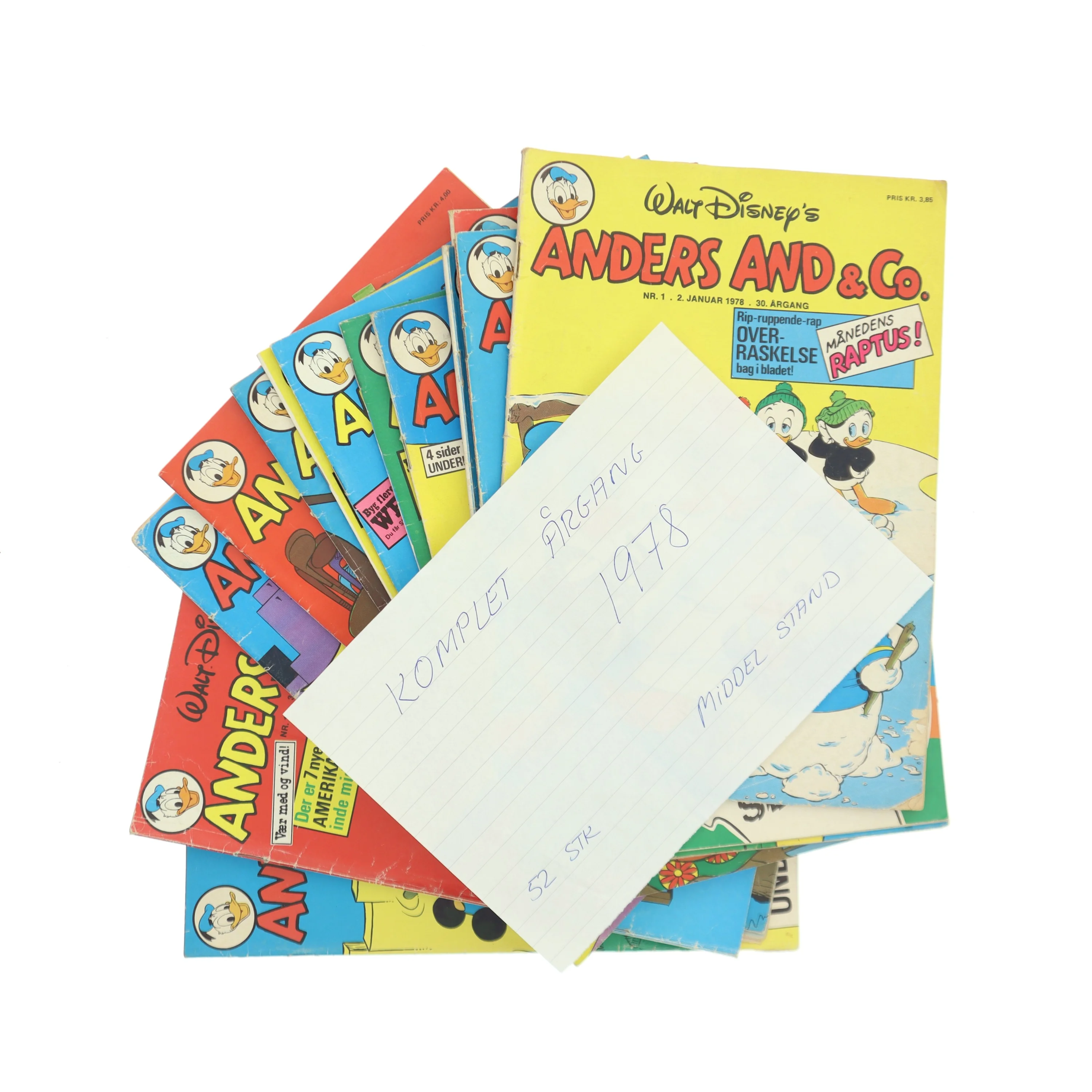 Anders And & Co., Komplet årgang 1978 