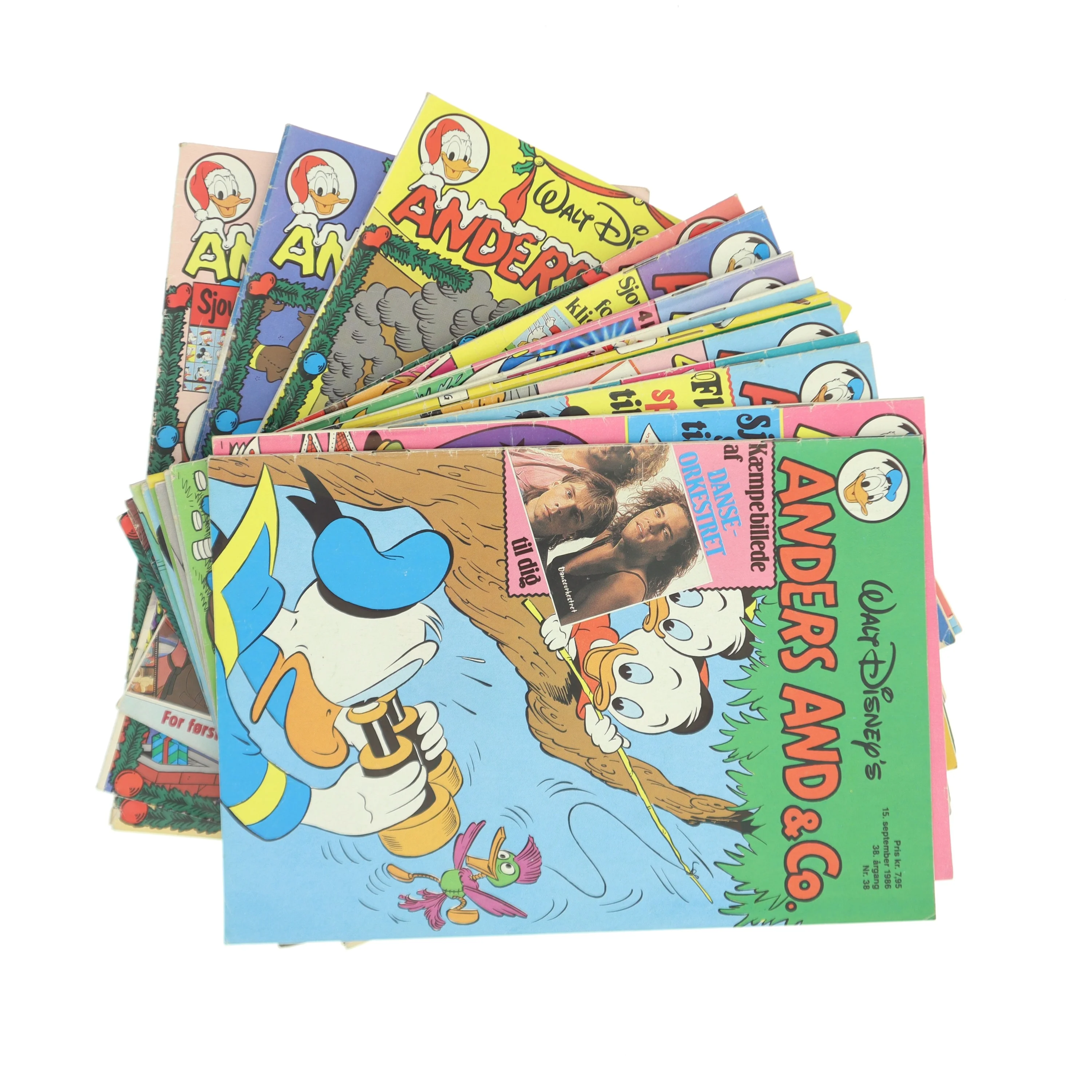Anders And & Co. af Walt Disney komplet årgang 1986