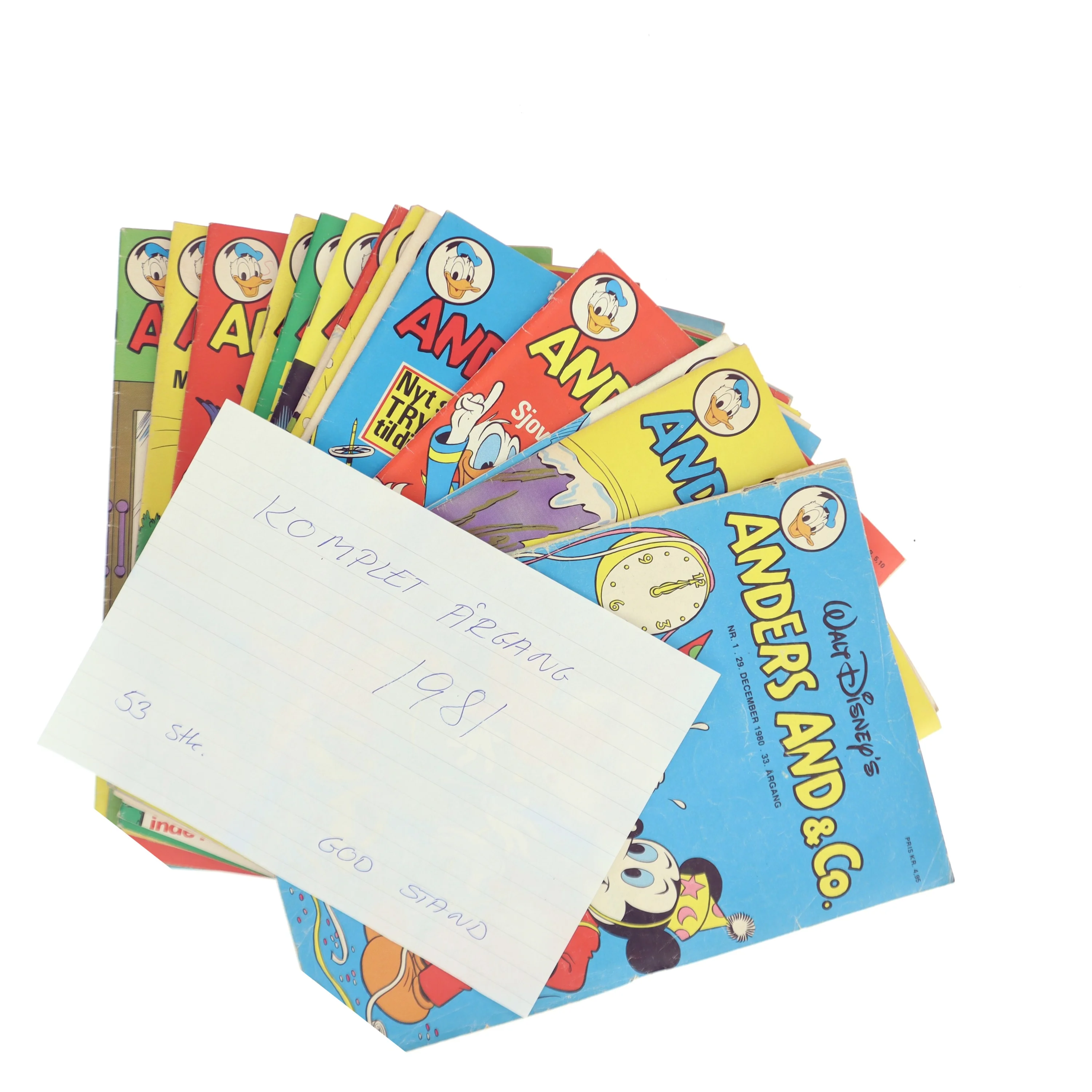 Anders And & Co. Komplet årgang 1981