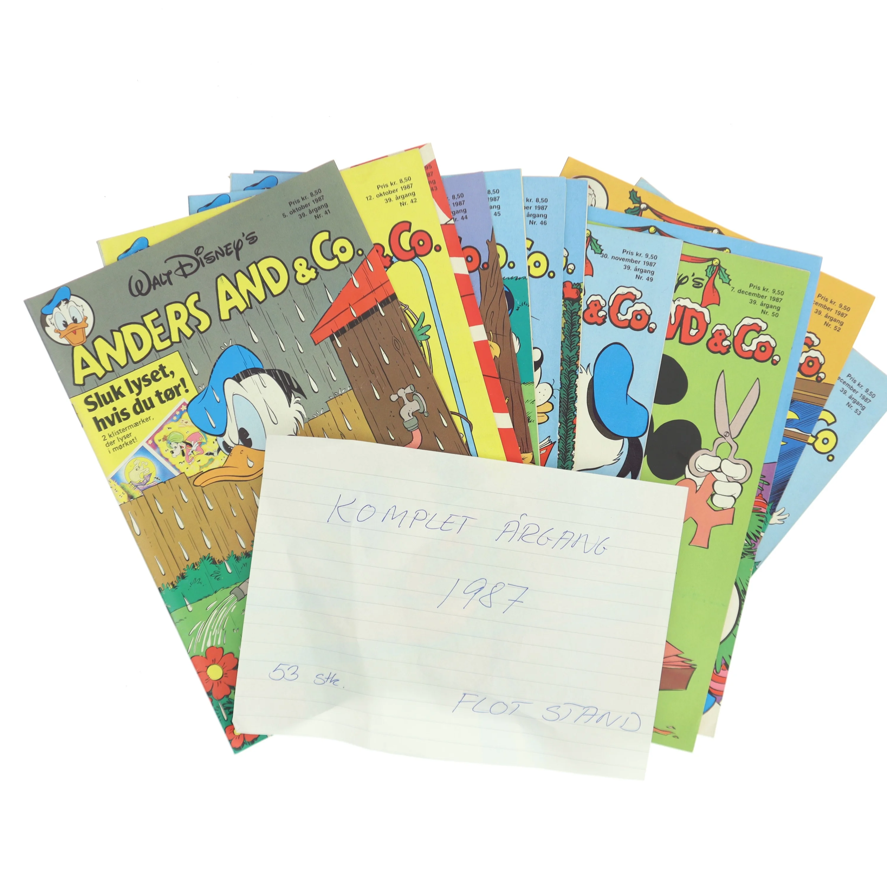 Komplet årgang 1987 And & Co. (Bog)