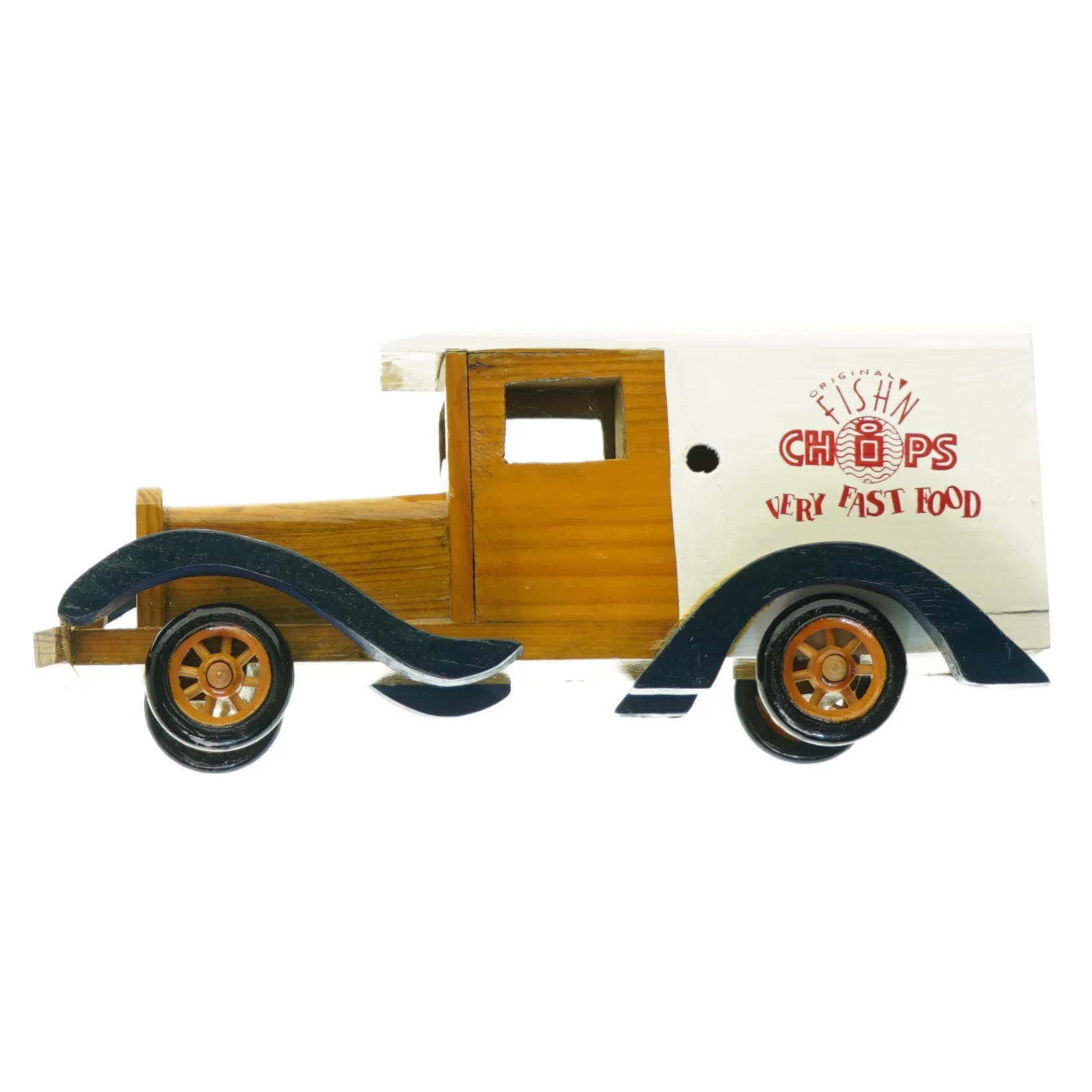 Fish and chips fast food vogn (str. 29 x 10 x 13 cm)