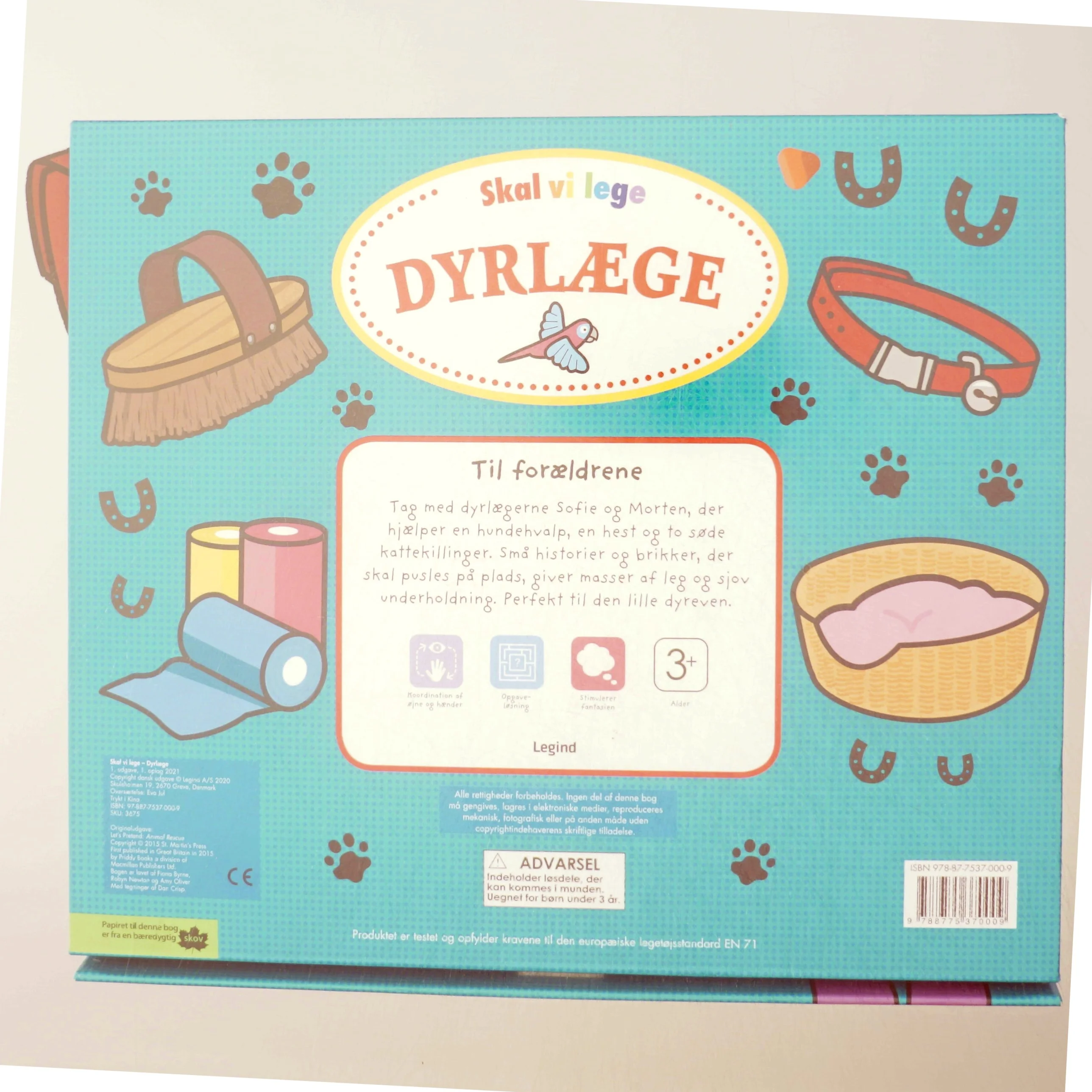 Skal vi lege dyrlæge (Bog) fra Legin (str. Ikke angivet)