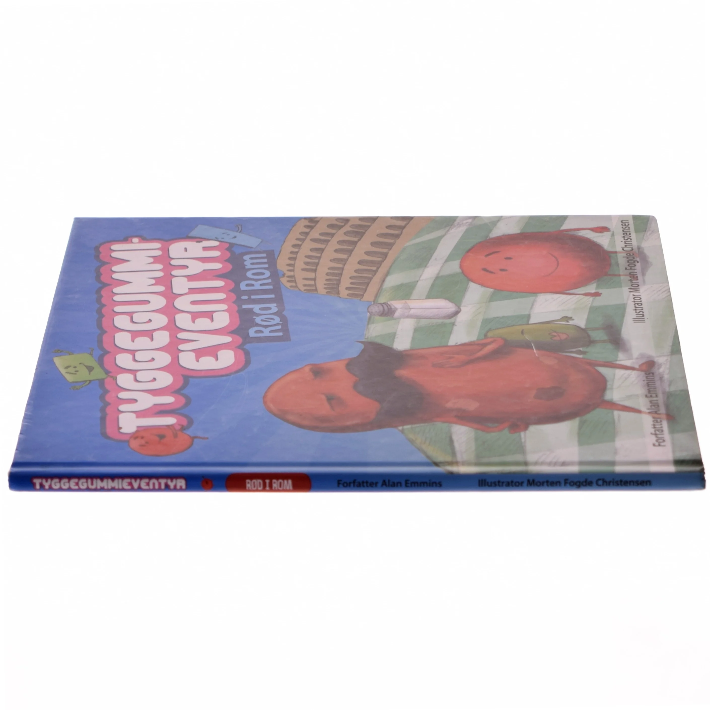 Tyggegummi eventyr, Rød i Rom af Alan Emmins og illustrator Morten Fogle Christensen (Bog) fra Happy Ink Publishing