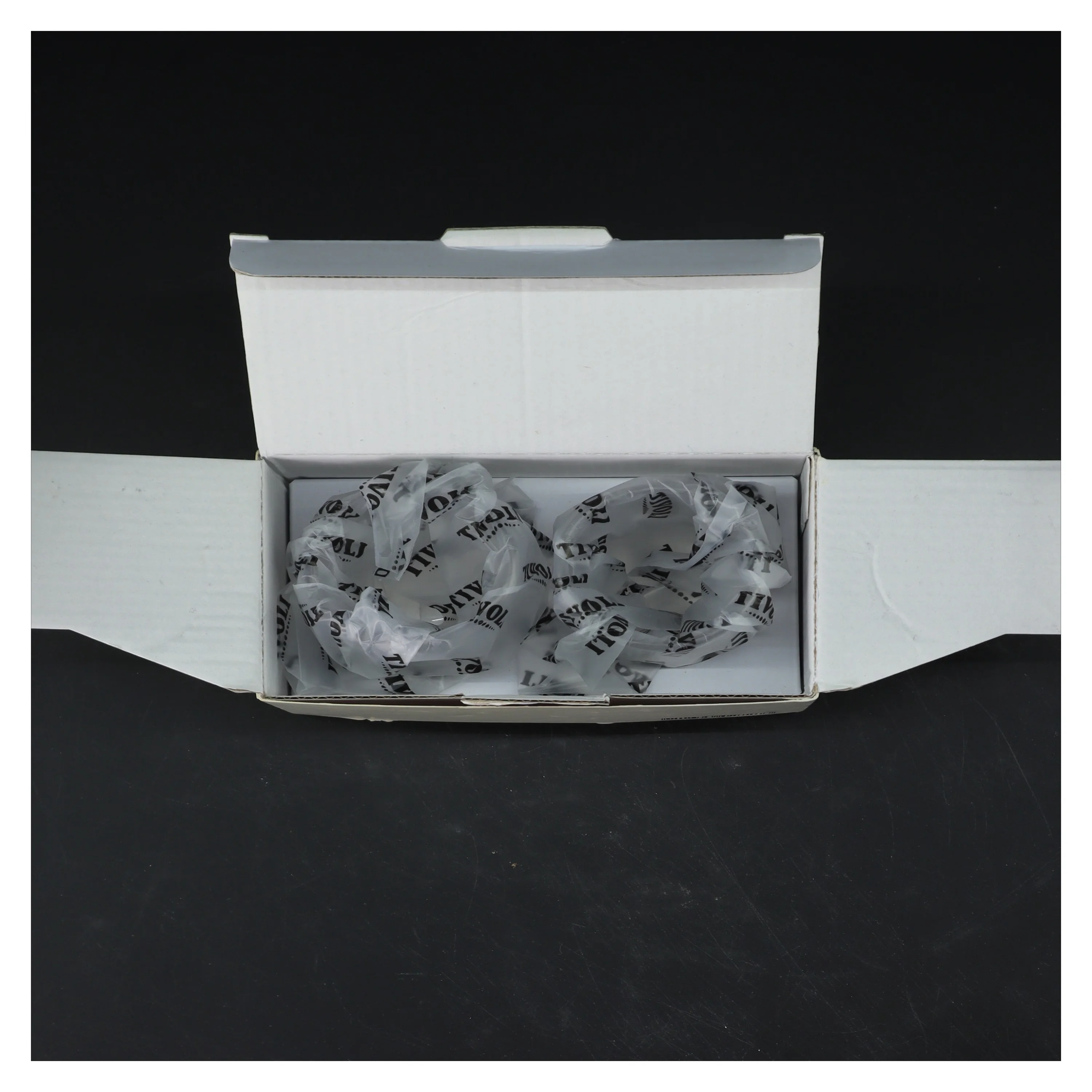 Dekorative glas fra Tivoli (str. Ø. 6 cm. længde. 7 cm)