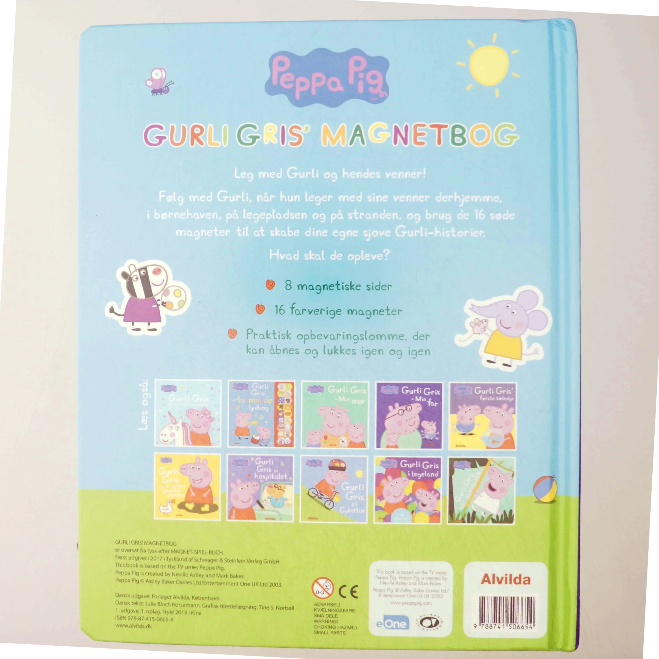 Gurli Gris' magnetbog (Bog)