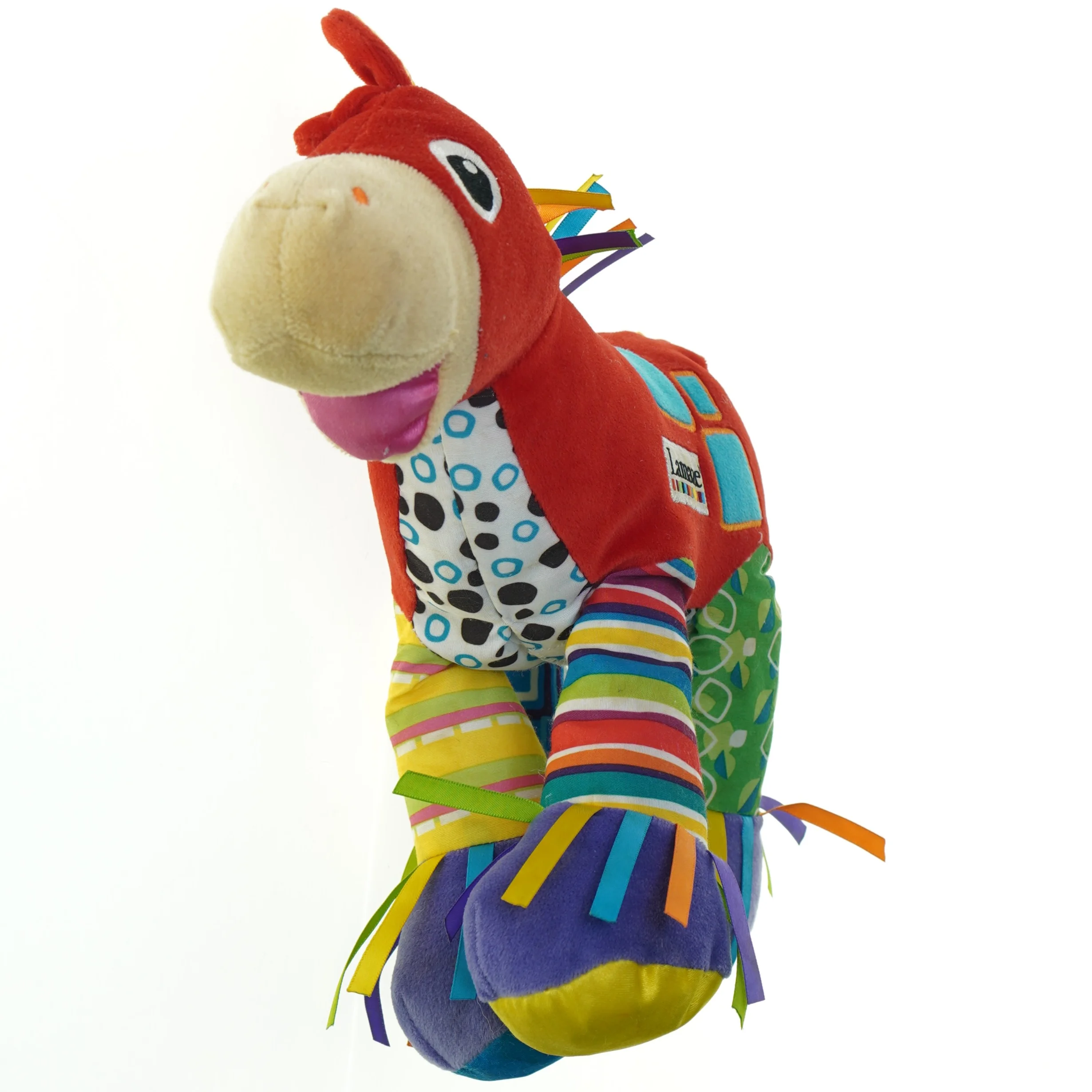 Aktivitetsbamse/sanselegetøj fra Lamaze (str. 25 x 12 cm)