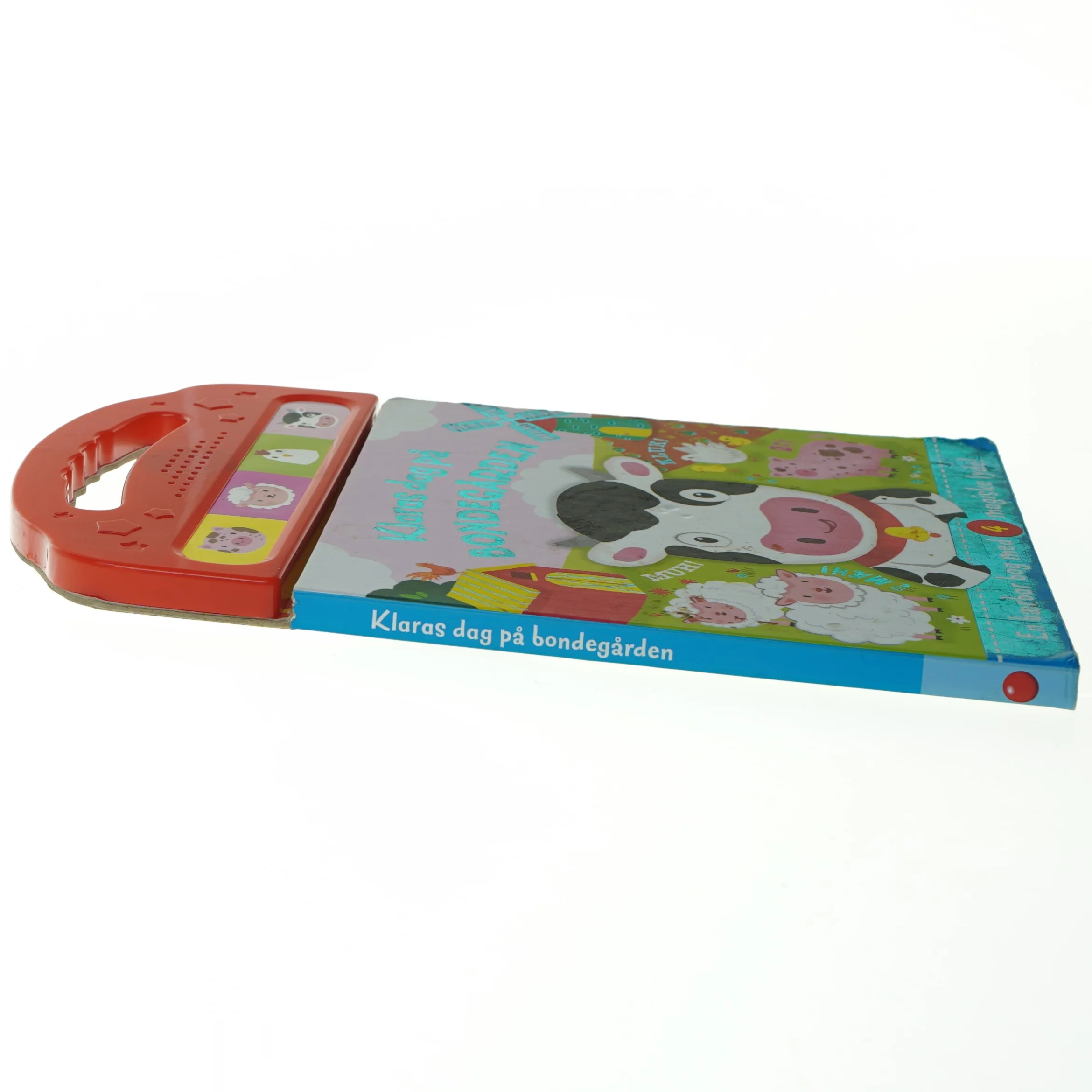 Klaras dag på bondegården: En bærbar bog med 4 magiske lyde fra Folken (str. 30 x 20 cm)