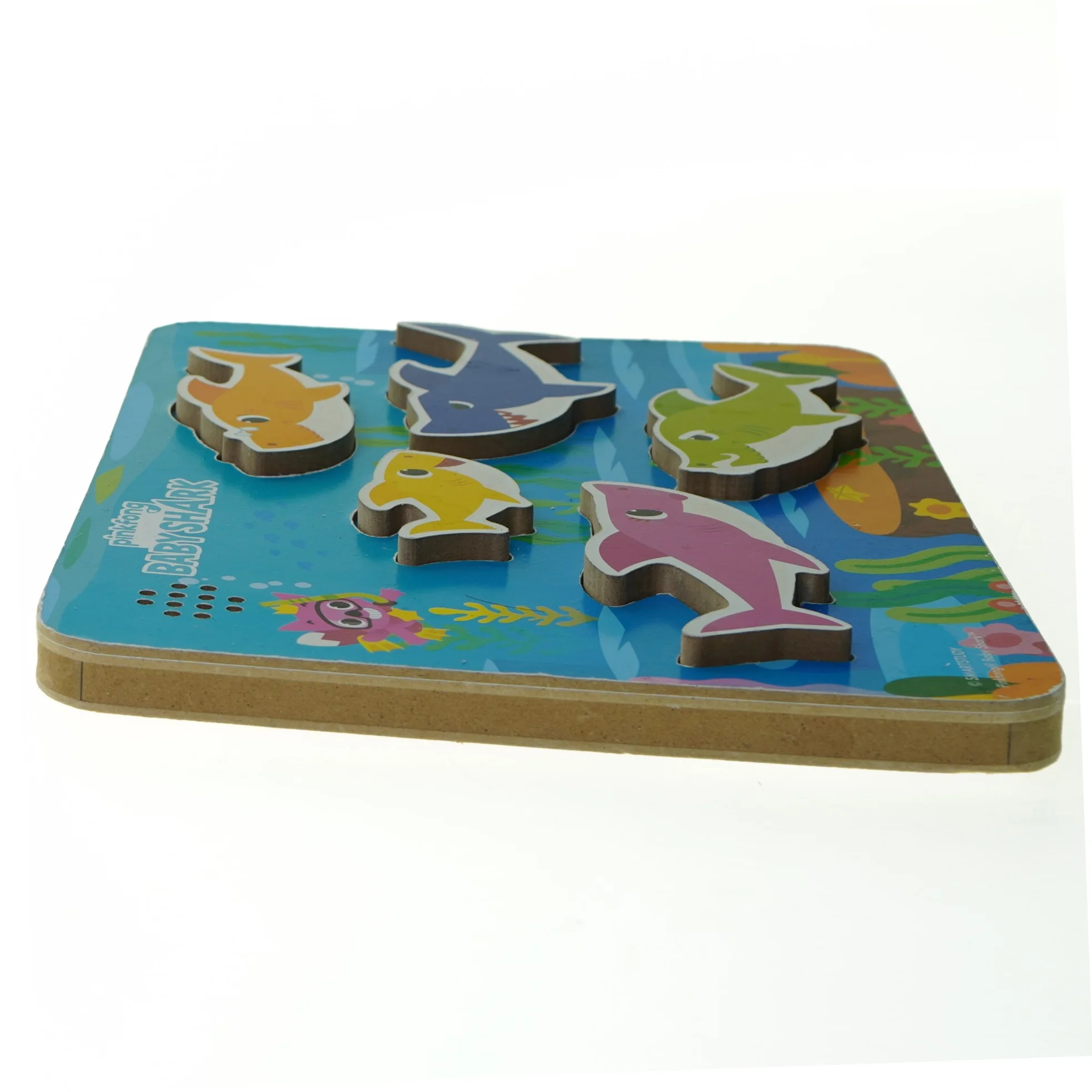 Baby shark puslespil fra Pinkfong (str. 29 x 21 cm)