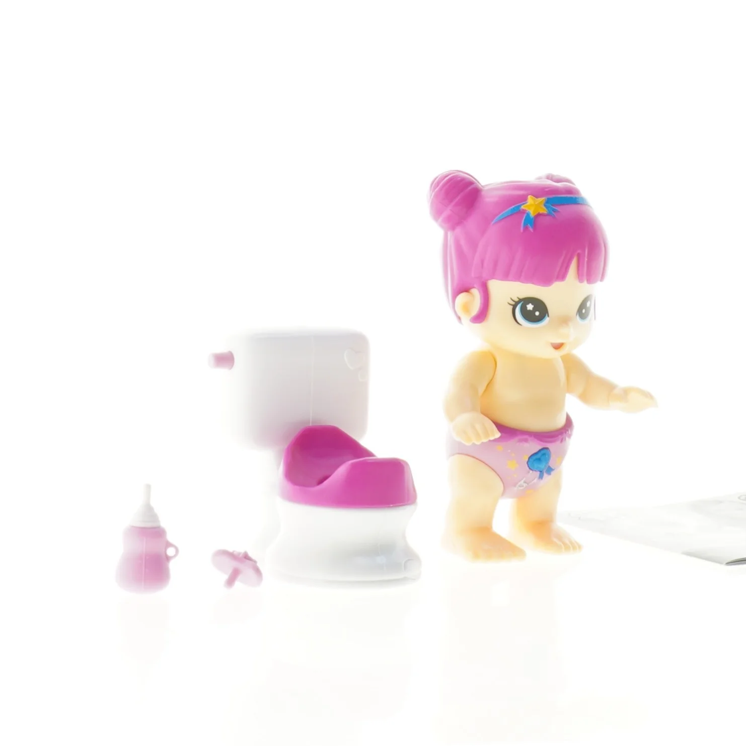 Little Live Bizzy Bubs dukkesæt med potte (str. Dukke 12,5 x 8 x 5 cm)