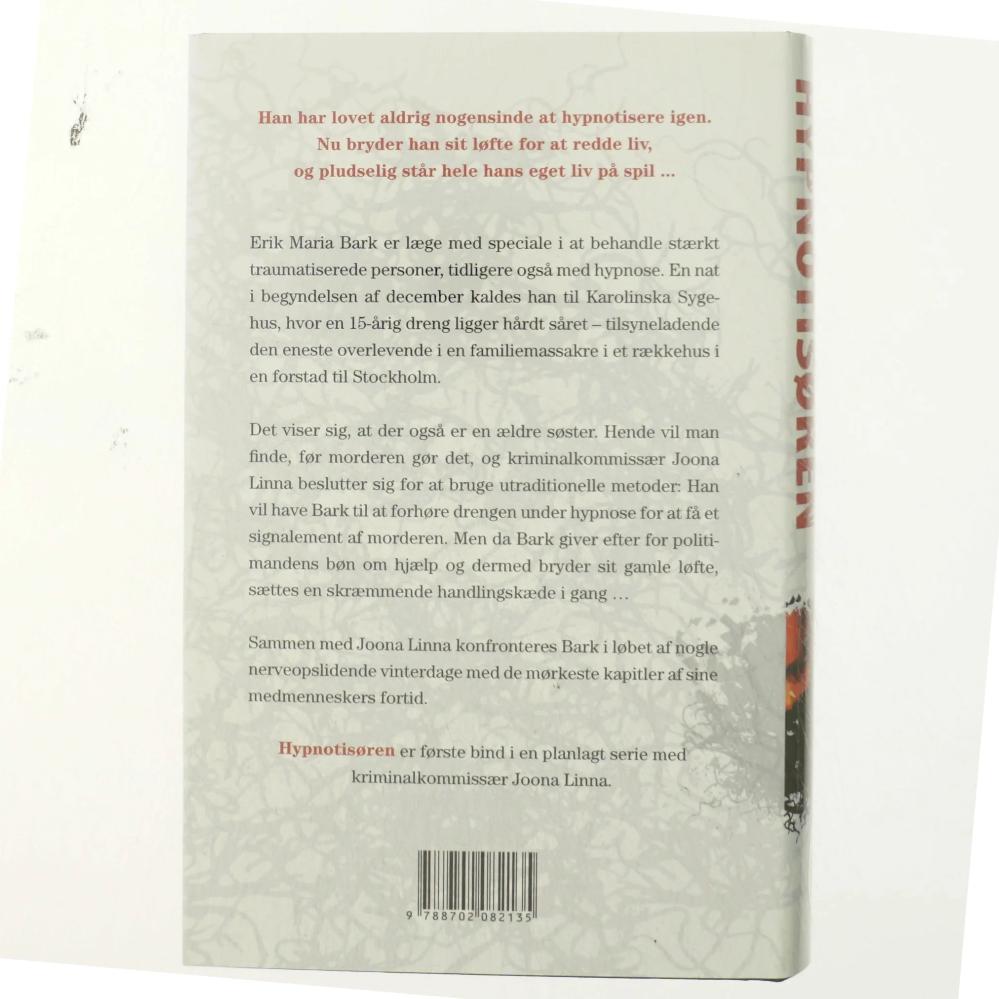 Hypnotisøren af Lars Kepler (Bog)