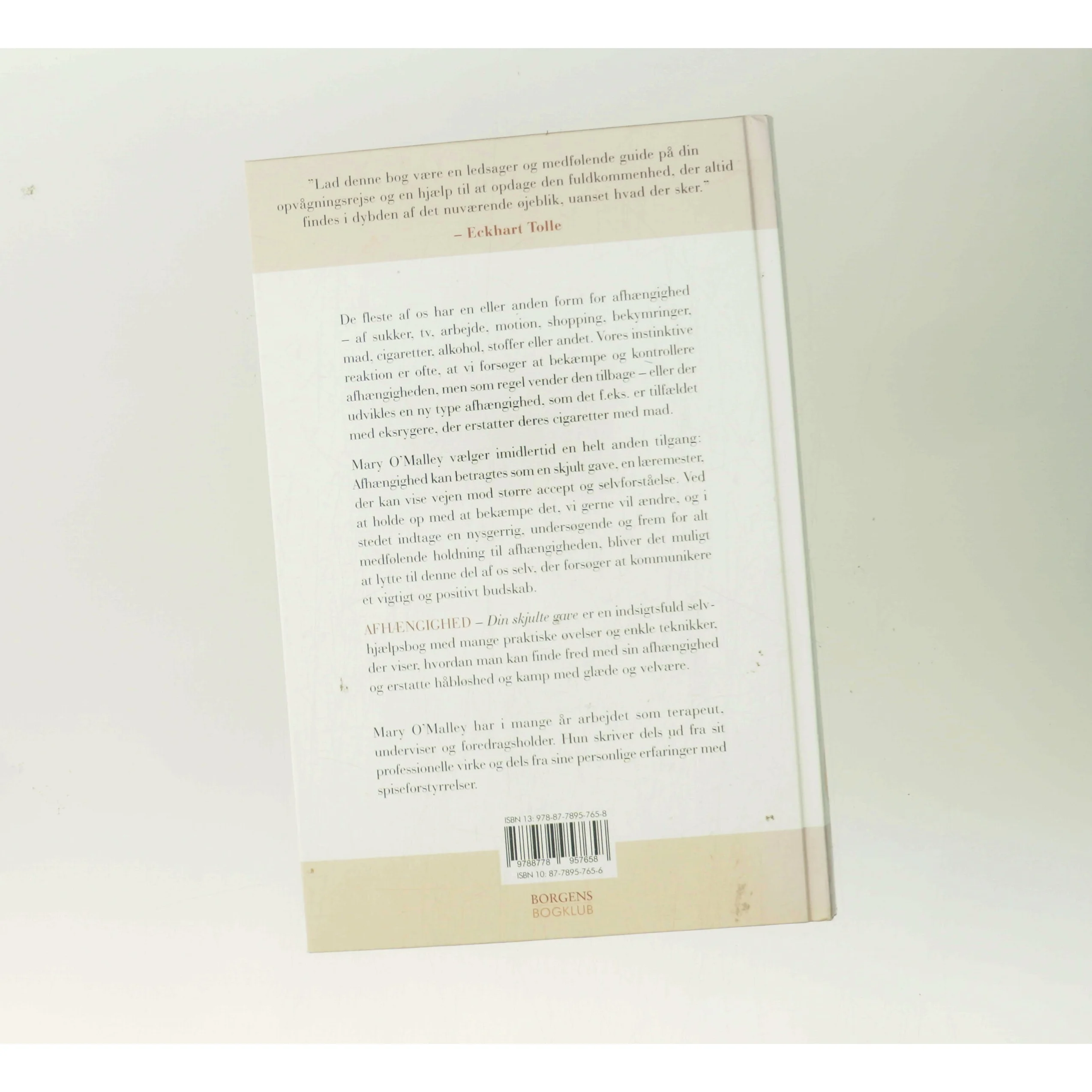 Afhængighed : din skjulte gave af Mary O'Malley (f. 1945) (Bog)