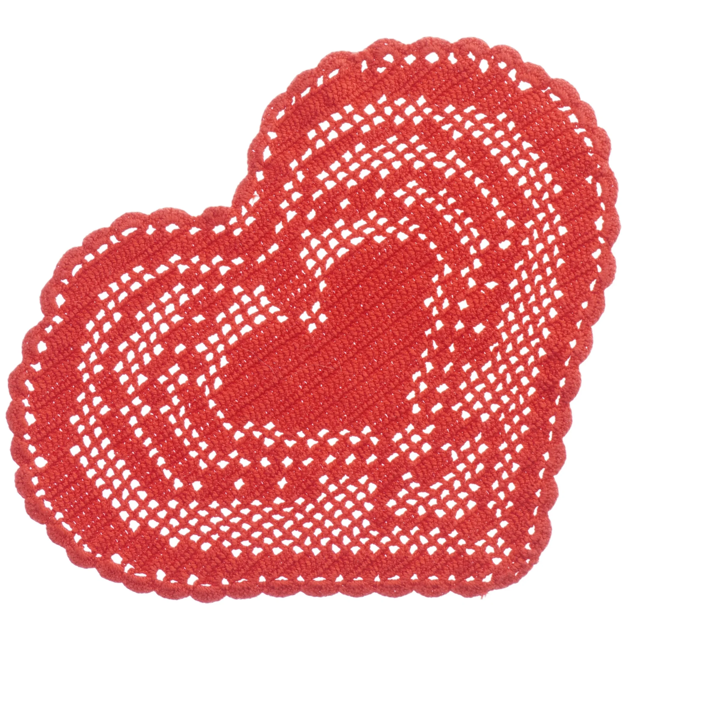 Hæklede bordskånere (str. Treogtredve x 25 cm)