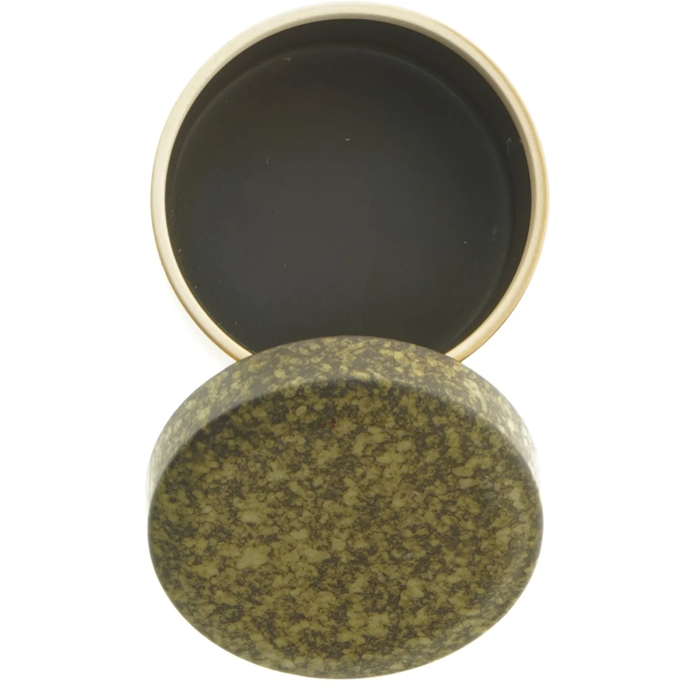 Dekorativ dåse med låg (str. Ø. 11 cm)