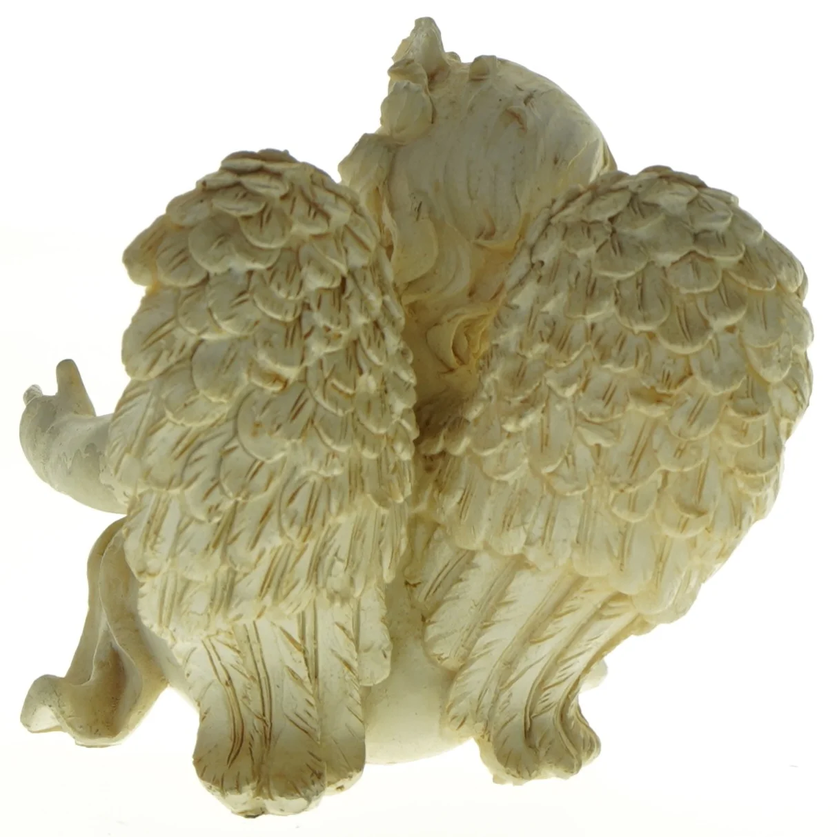 Engel stearinlysholder fra En Engel (str. 15 x 14 cm)