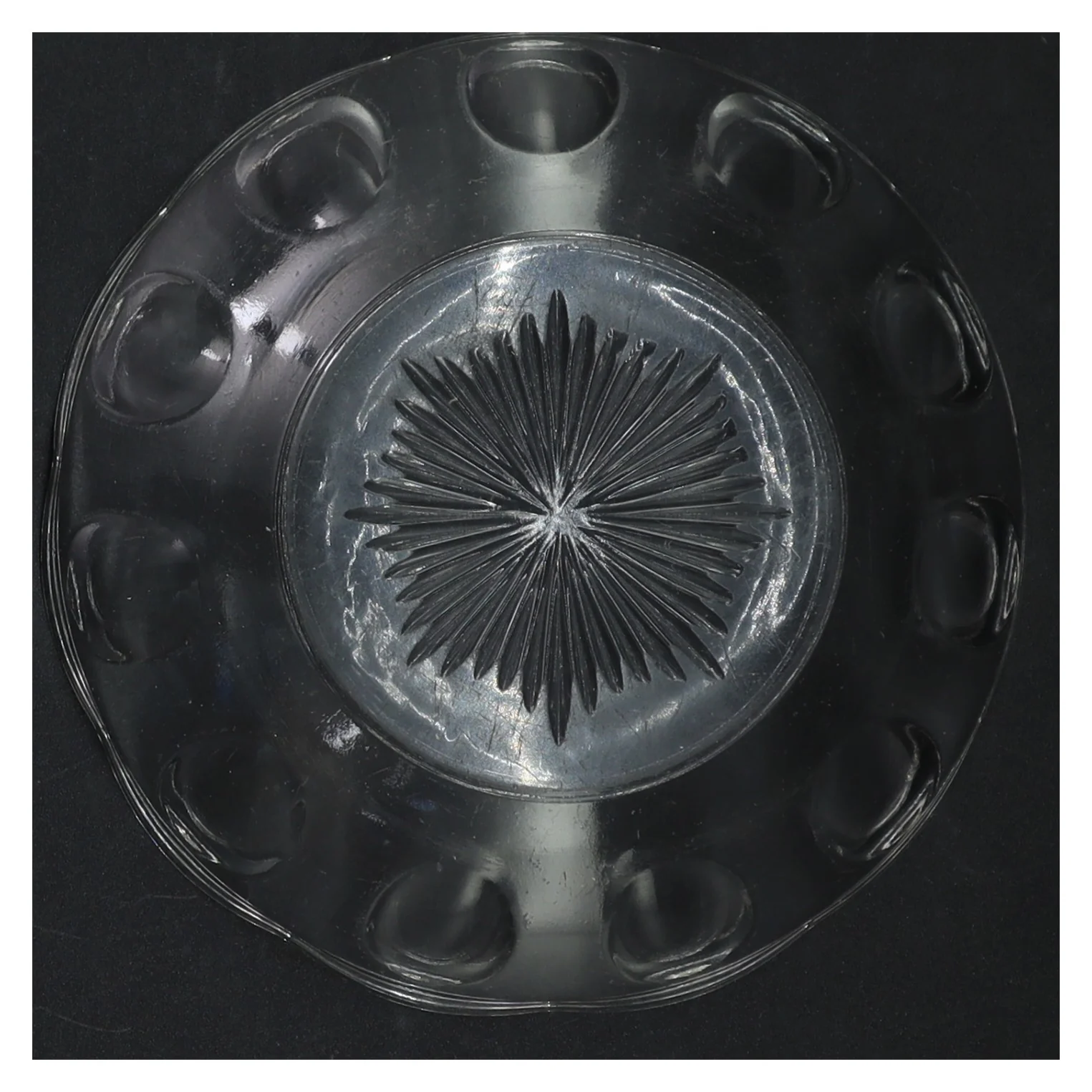 Gl. Glasskål (str. Ø. 15,5 cm)