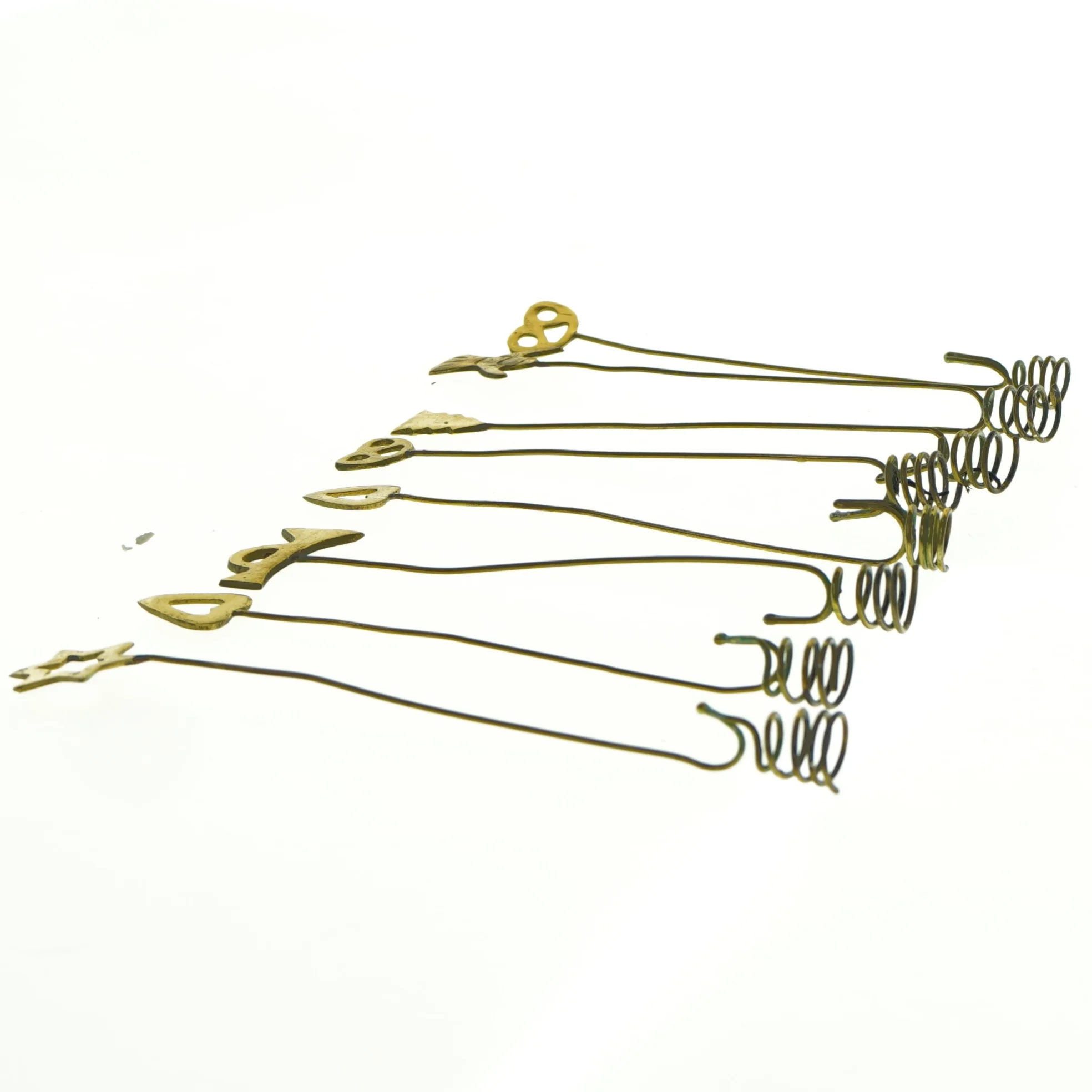 Julelys ophæng til juletræet  (str. 16 cm)