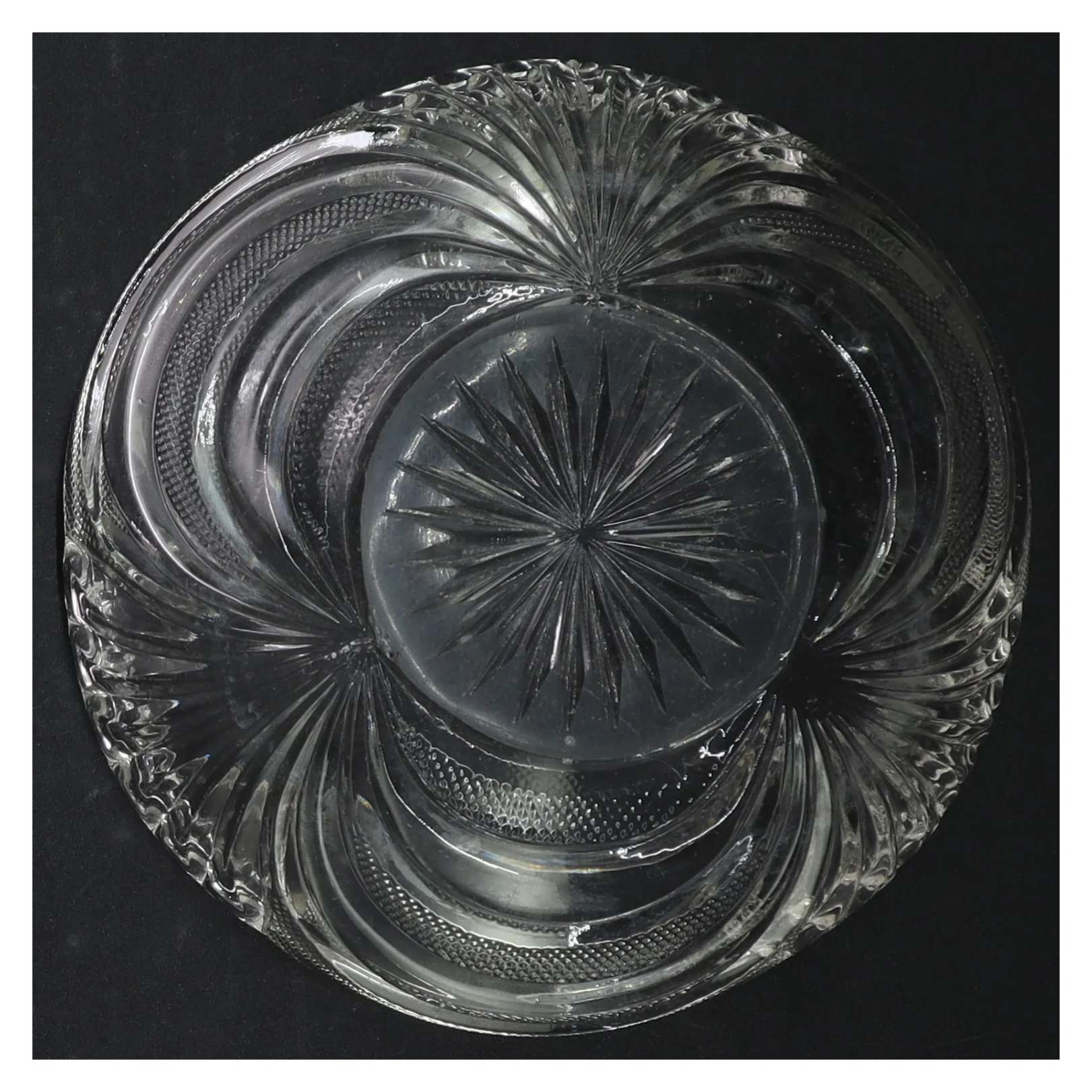 Krystal skål (str. Ø. 16 cm)