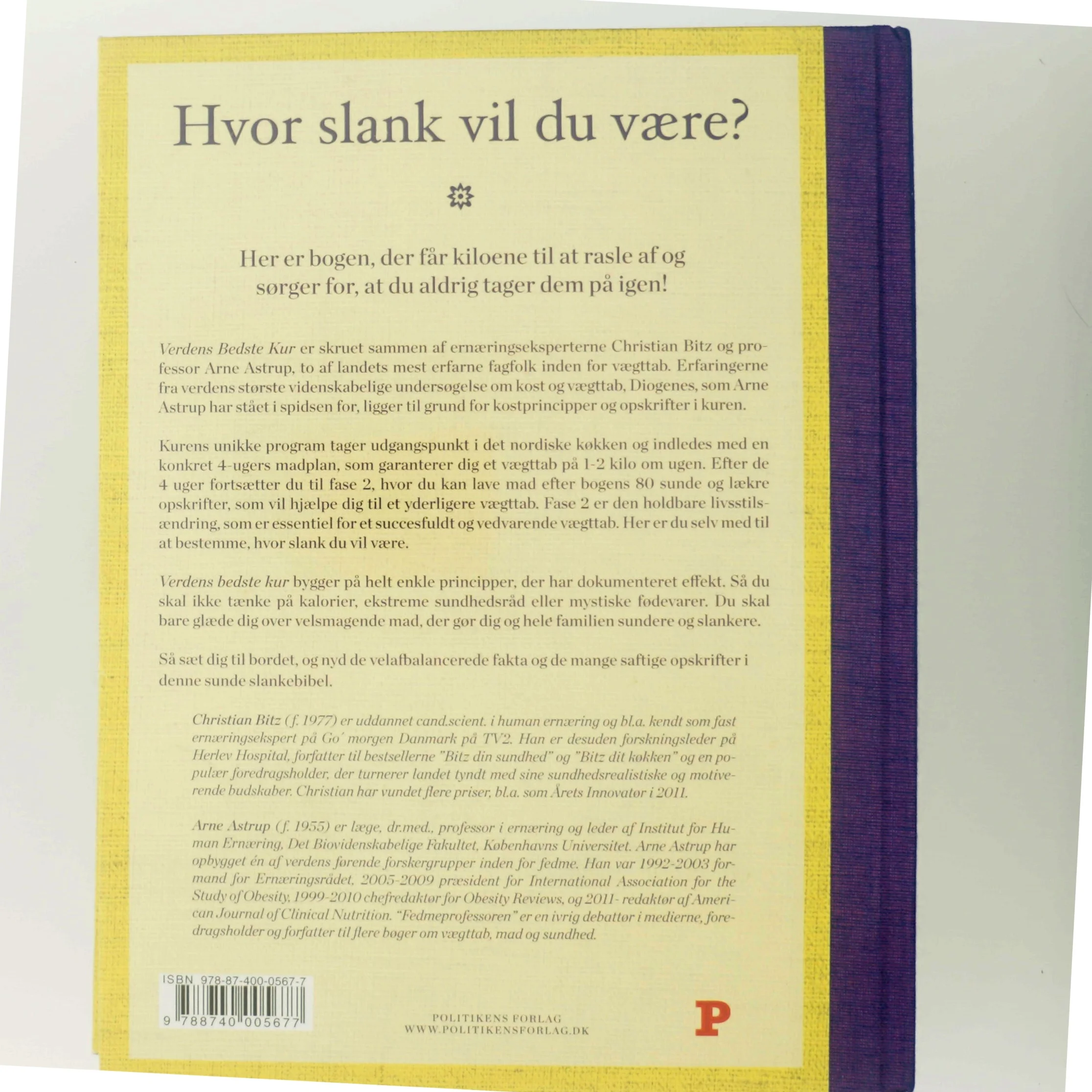 Verdens bedste kur : vægttab der holder af Christian Bitz (Bog)