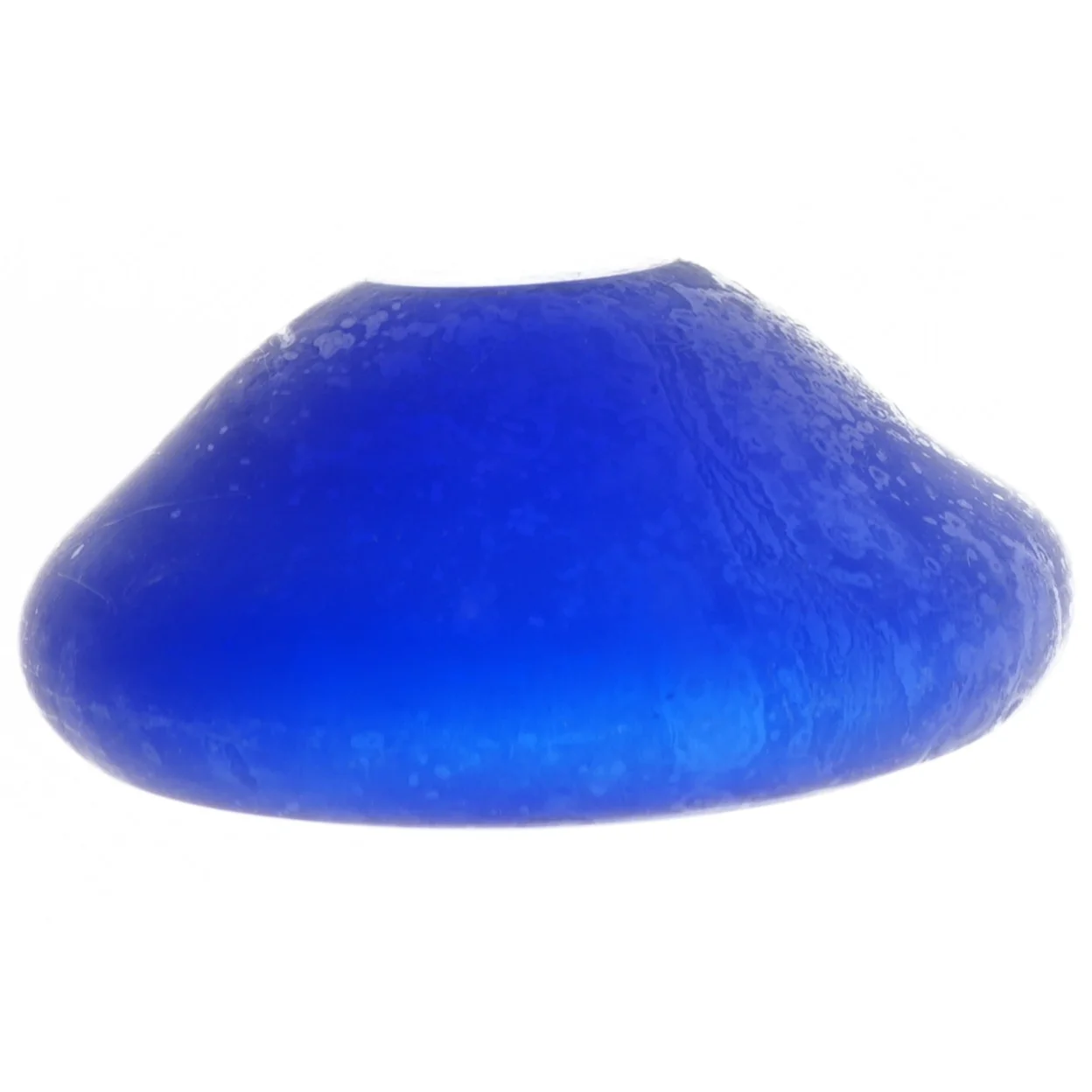 Blå glasskål (str. Ø. 20 cm)