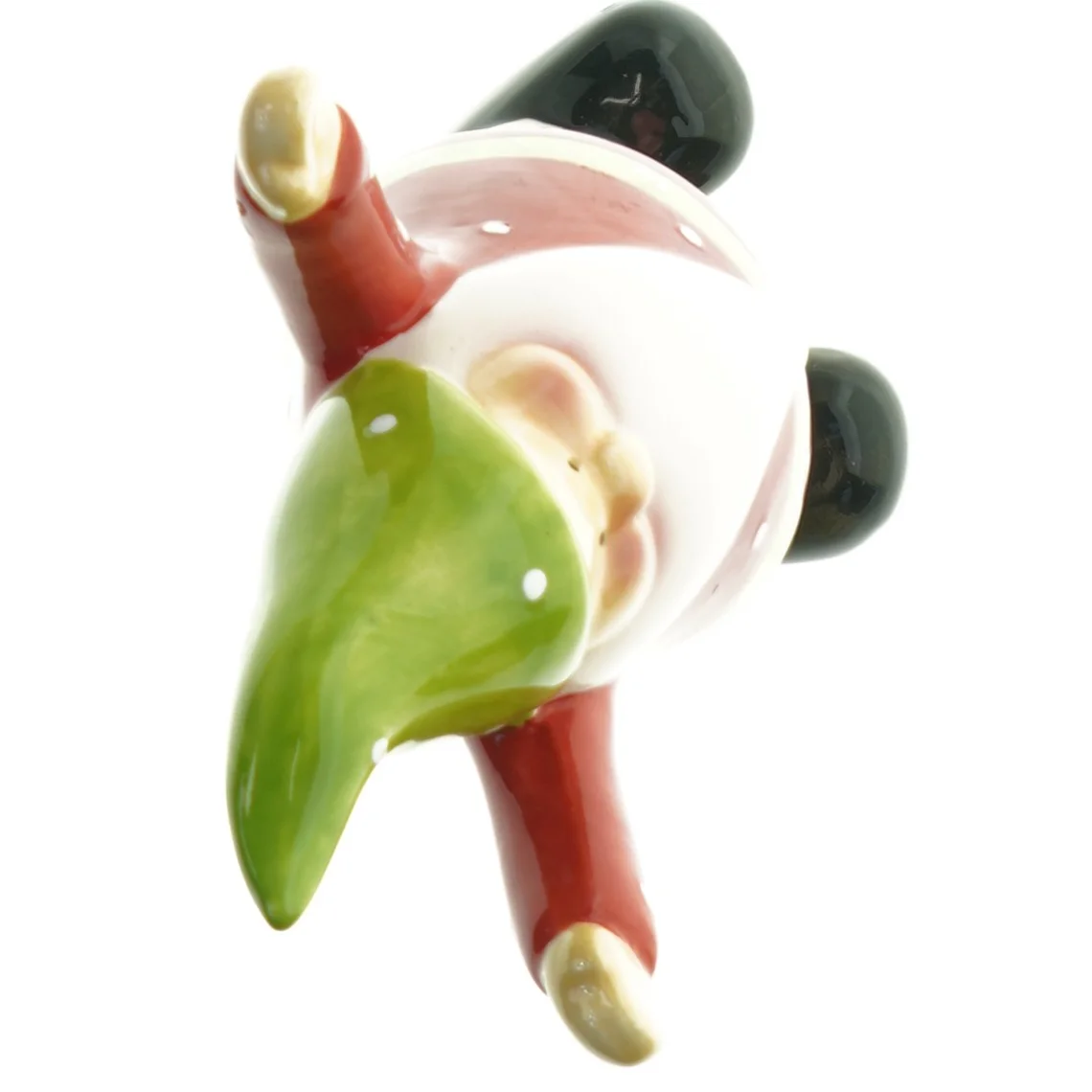 Keramisk julemandsfigur