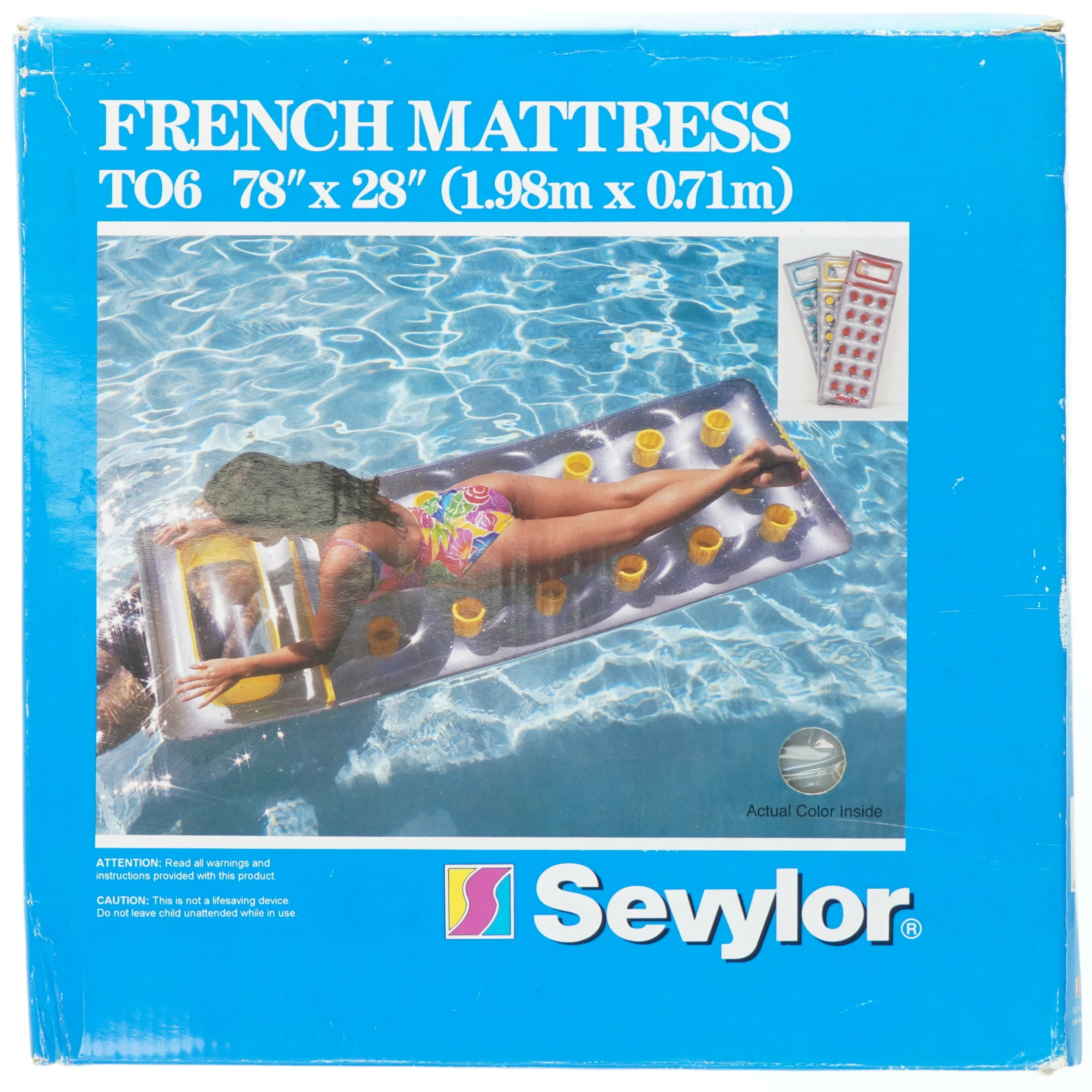 Sevylor oppustelig madras (str. 198 m x 0,71 m)