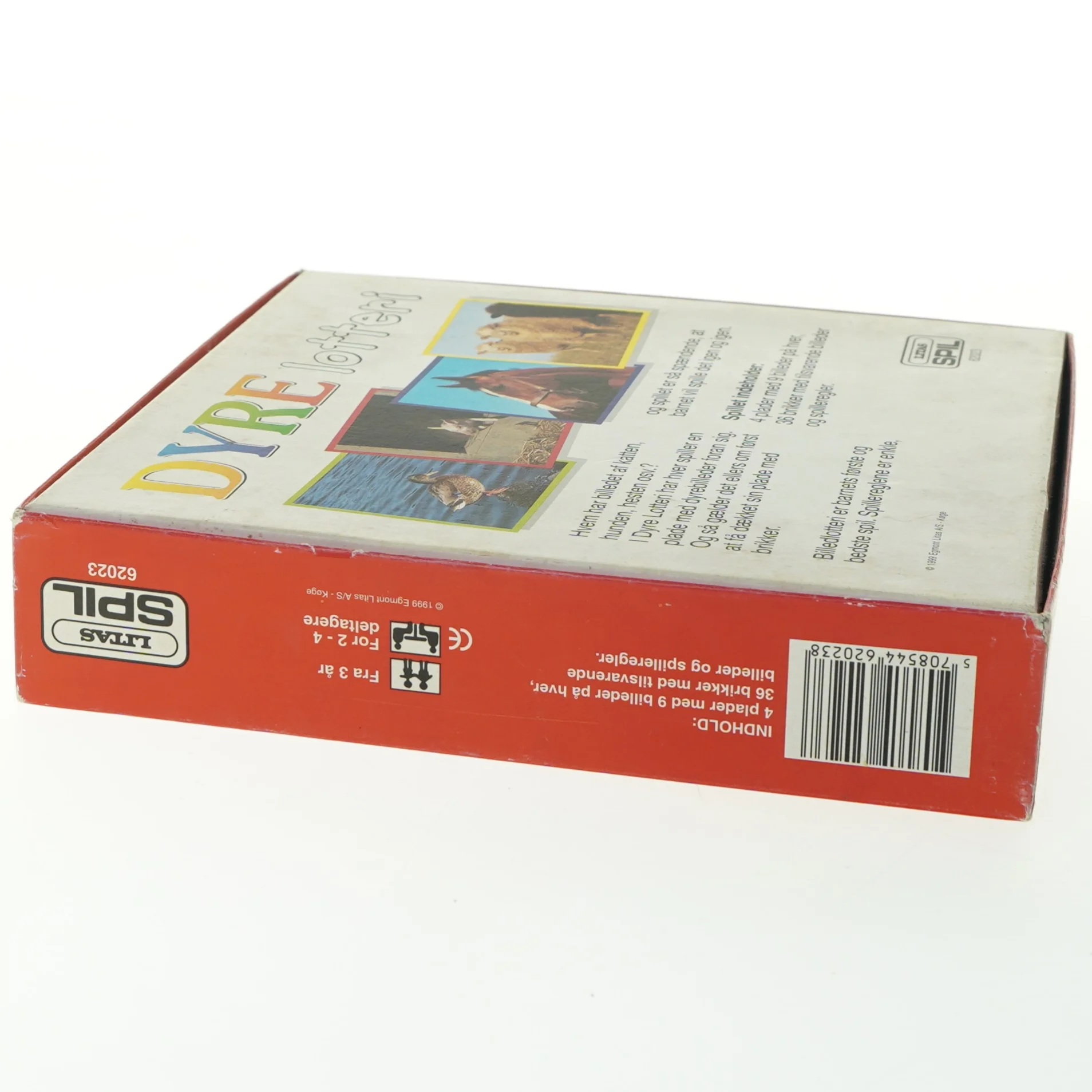 Dyre Lotteri Brætspil fra Litas Spil (str. 22,5x5 cm)