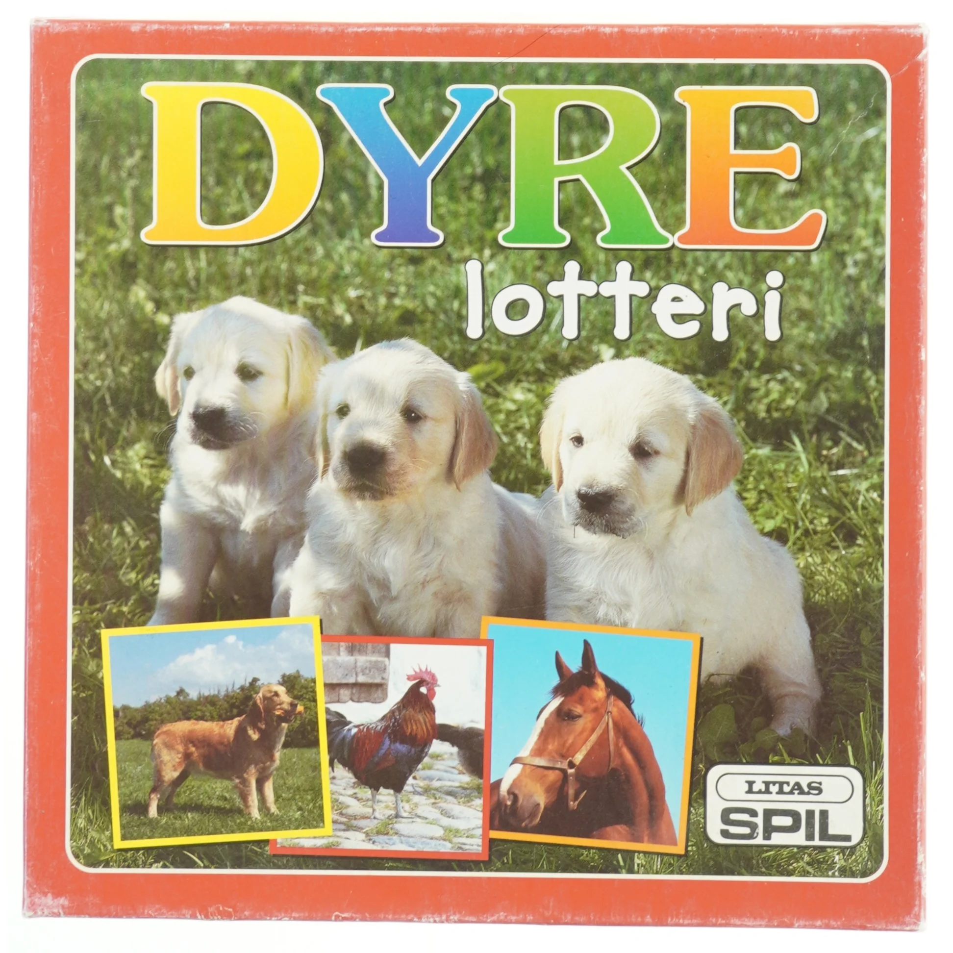 Dyre Lotteri Brætspil fra Litas Spil (str. 22,5x5 cm)