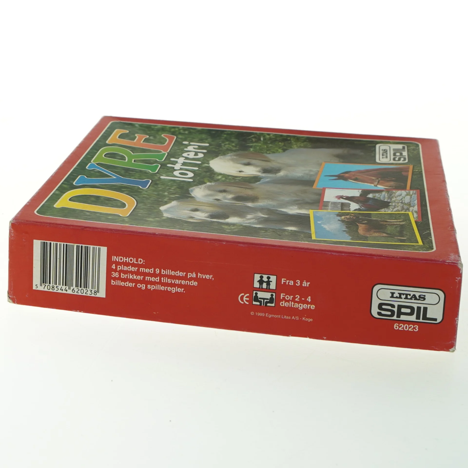 Dyre Lotteri Brætspil fra Litas Spil (str. 22,5x5 cm)