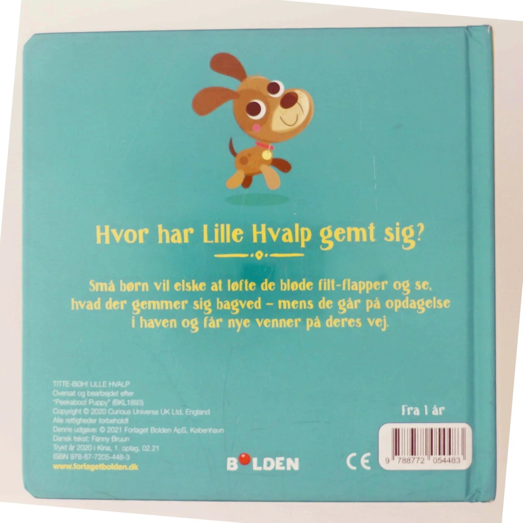 Titte-bøh! Lille Hvalp af Fanny Bruun (Bog med flapper)