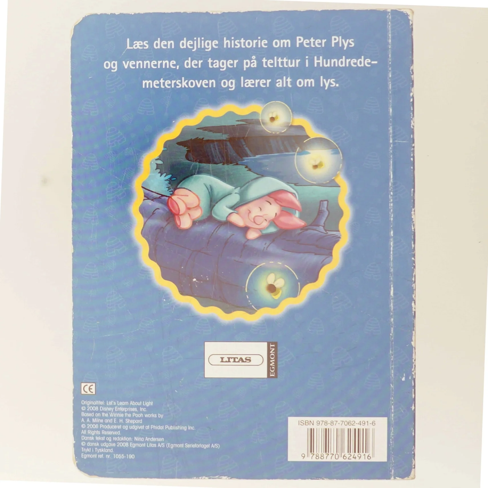 Peter Plys - Lær om lys (Bog)