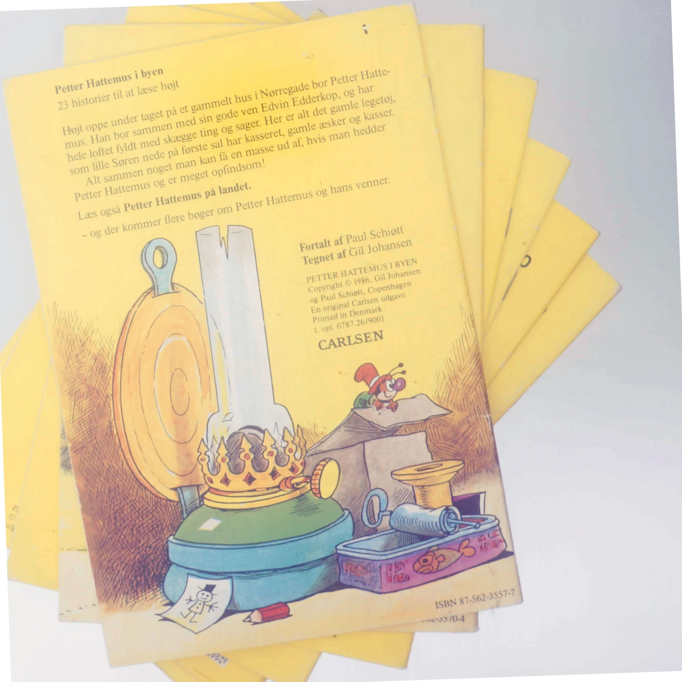 Petter Hattemus, 6 stk., af Gil Johansen (Bog)