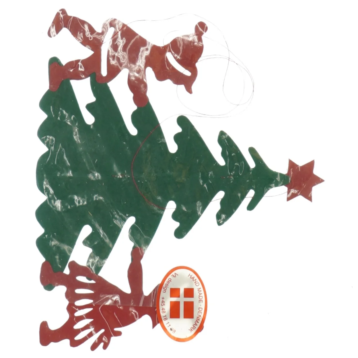 Julepynt i pap (str. 16 x 13 cm)