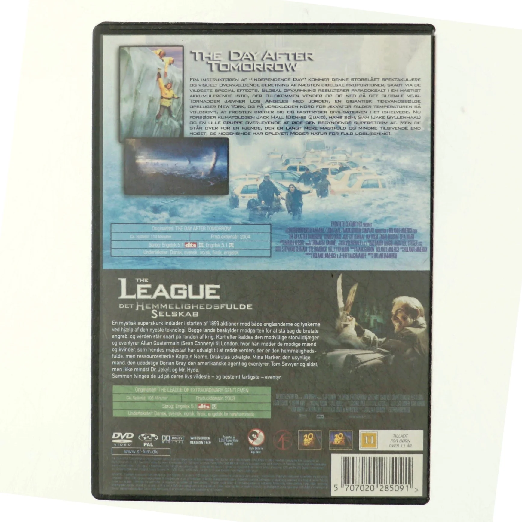 The day after tomorrow / The League of Extraordinary Gentlemen