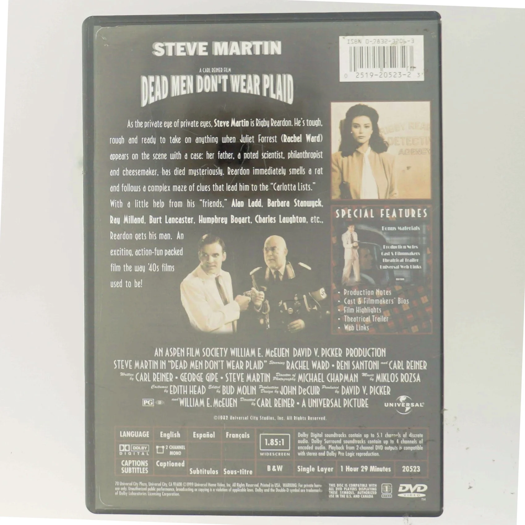 Dead Men Don't Wear Plaid (dvd)