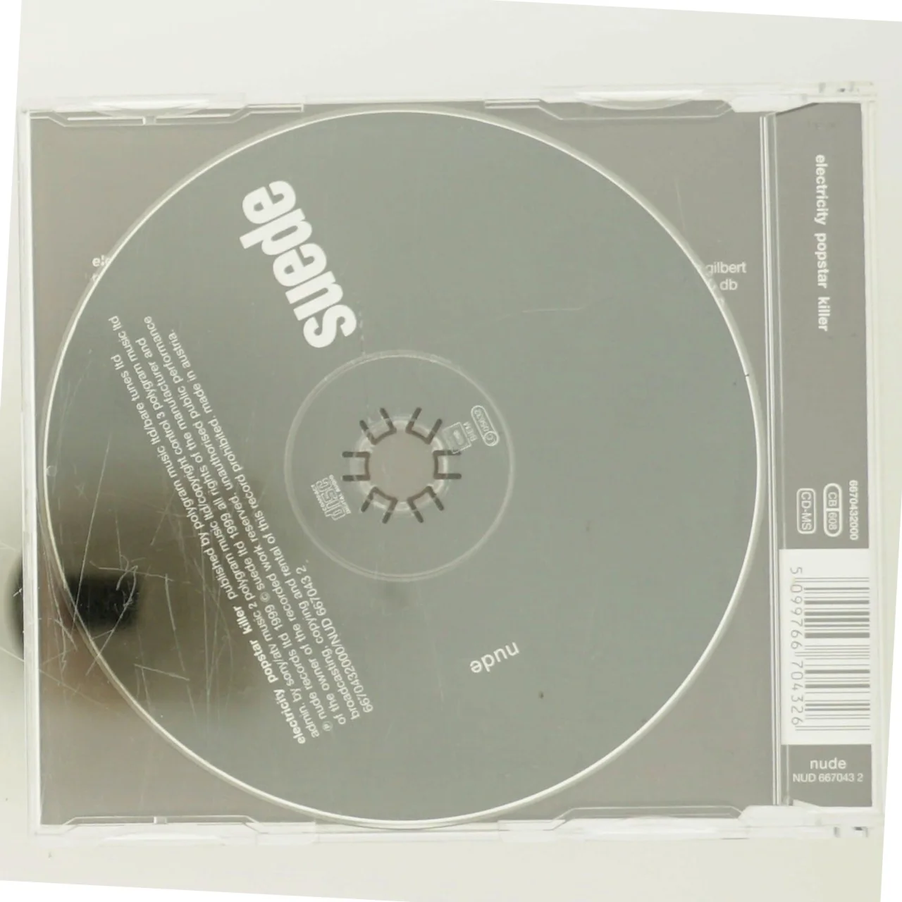 Suede: Electricity - single (cd)