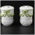 Porcelænsvaser (2 stk) med grønne bånd fra Beringgård (str. 11 x 8 cm)