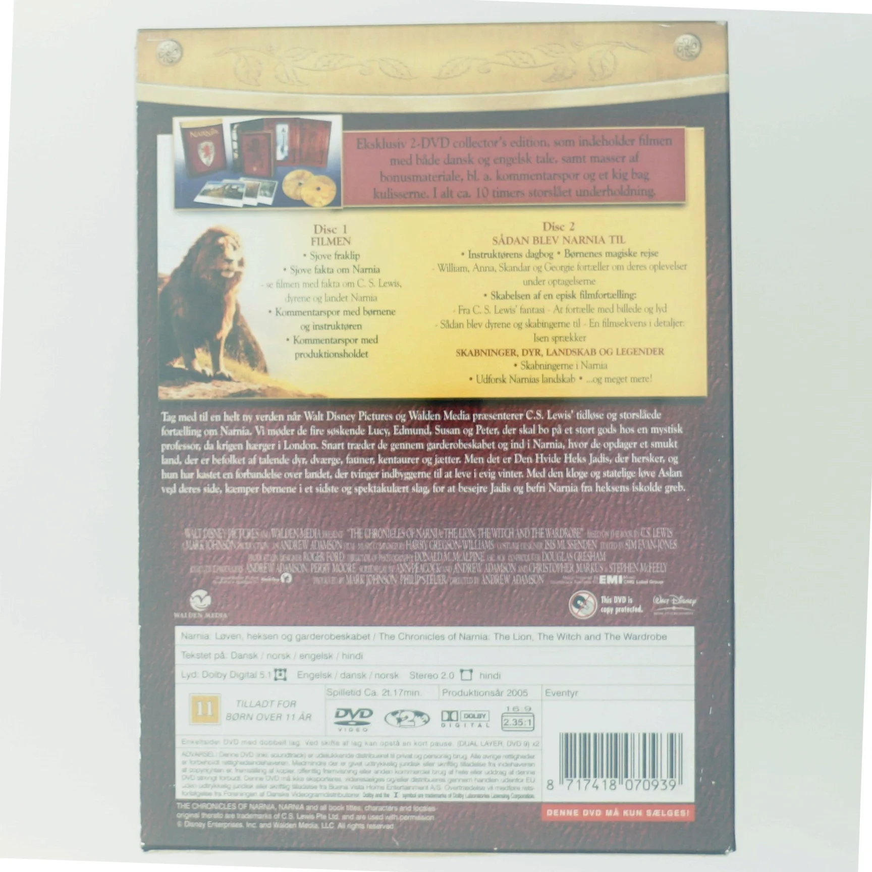 The Chronicles of Narnia - the Lion, the Witch & the Wardrobe (Narnia - Løven, Heksen og Garderobeskabet (2005))