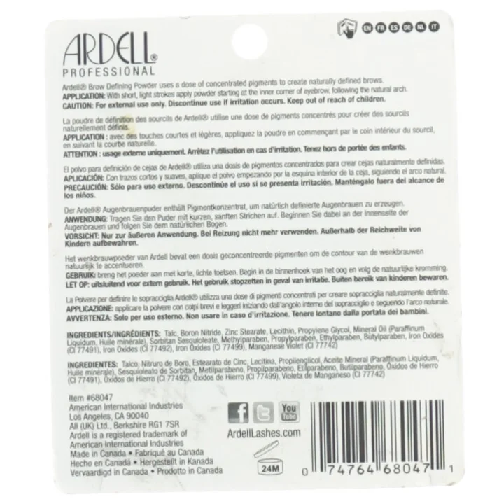 Bryn Defineringspudder fra Ardell (str. 5,5 x 4 cm)