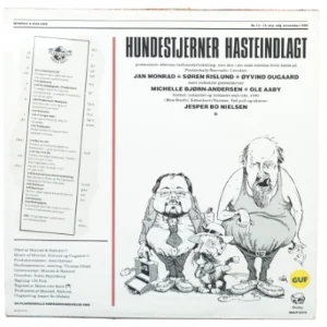 Monrad & Rislund - “Hundestjerner hasteindlagt” (LP) (str. 30 cm)