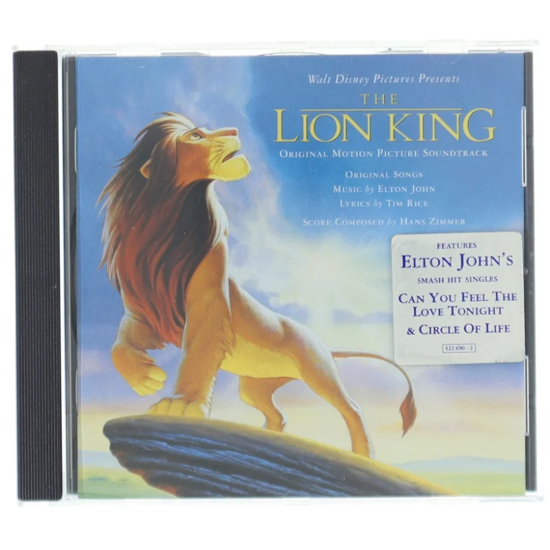 Løvernes Konge Soundtrack CD fra Disney