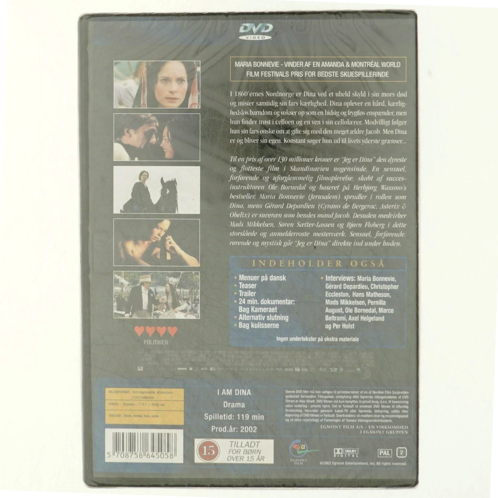 Jeg er Dina (DVD)