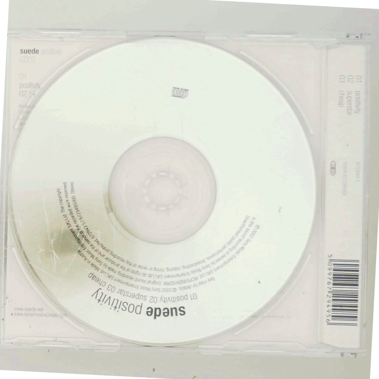 Suede: Positivity (cd)