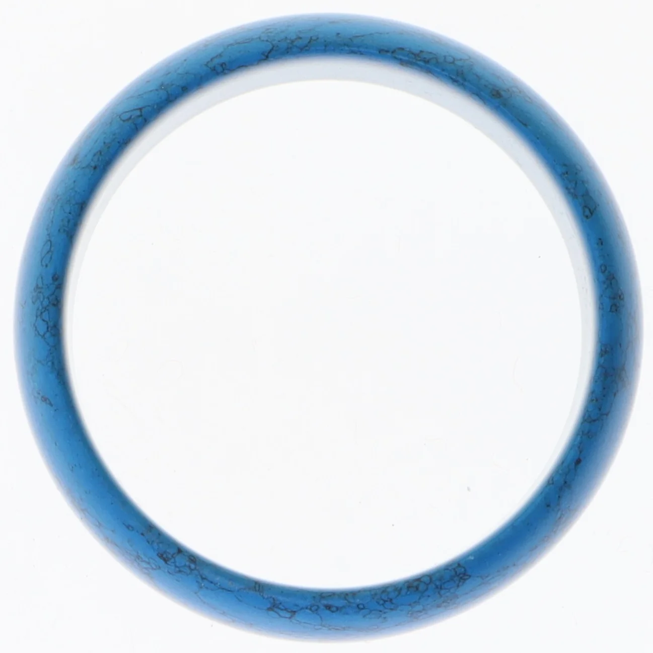 Blåt armbånd (str. 6 x 3 cm)